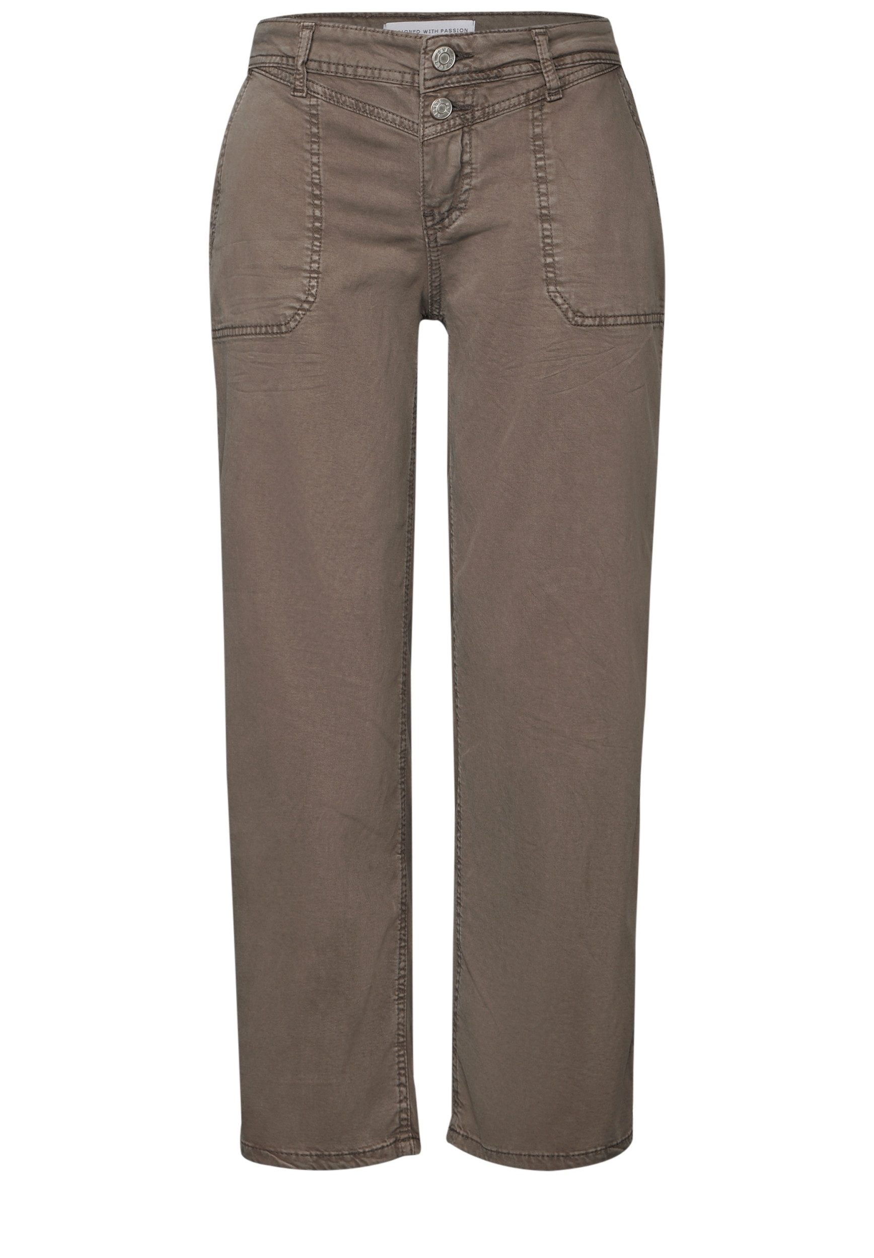 STREET ONE 7/8-Jeans LTD QR Denim-Wide Leg.mw.colou günstig online kaufen