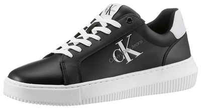 Calvin Klein Jeans SEAMUS 20L Sneaker mit Kontrastbesatz, Freizeitschuh, Halbschuh, Schnürschuh