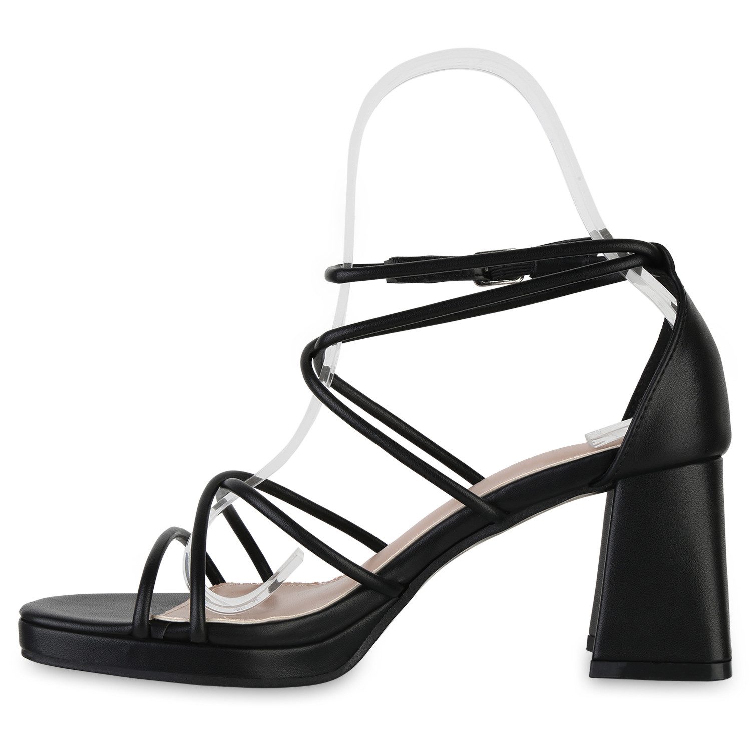 VAN HILL 841569 Riemchensandalette Schuhe günstig online kaufen