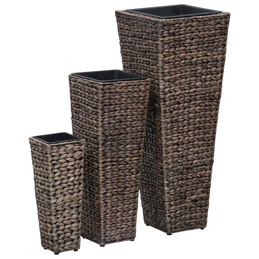 vidaXL Blumentopf Blumenkübel 3 Stk. Wasserhyazinthe günstig online kaufen