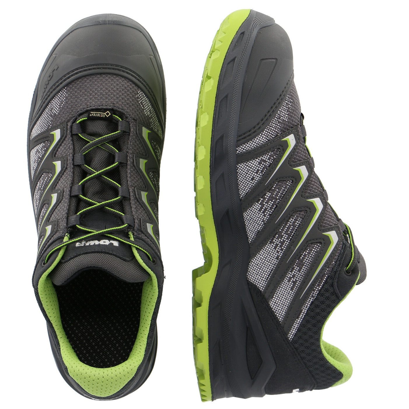 Lowa Sicherheitshalbschuhe S3 "LARROX WORK GTX GREY LOW" Sicherheitsschuh