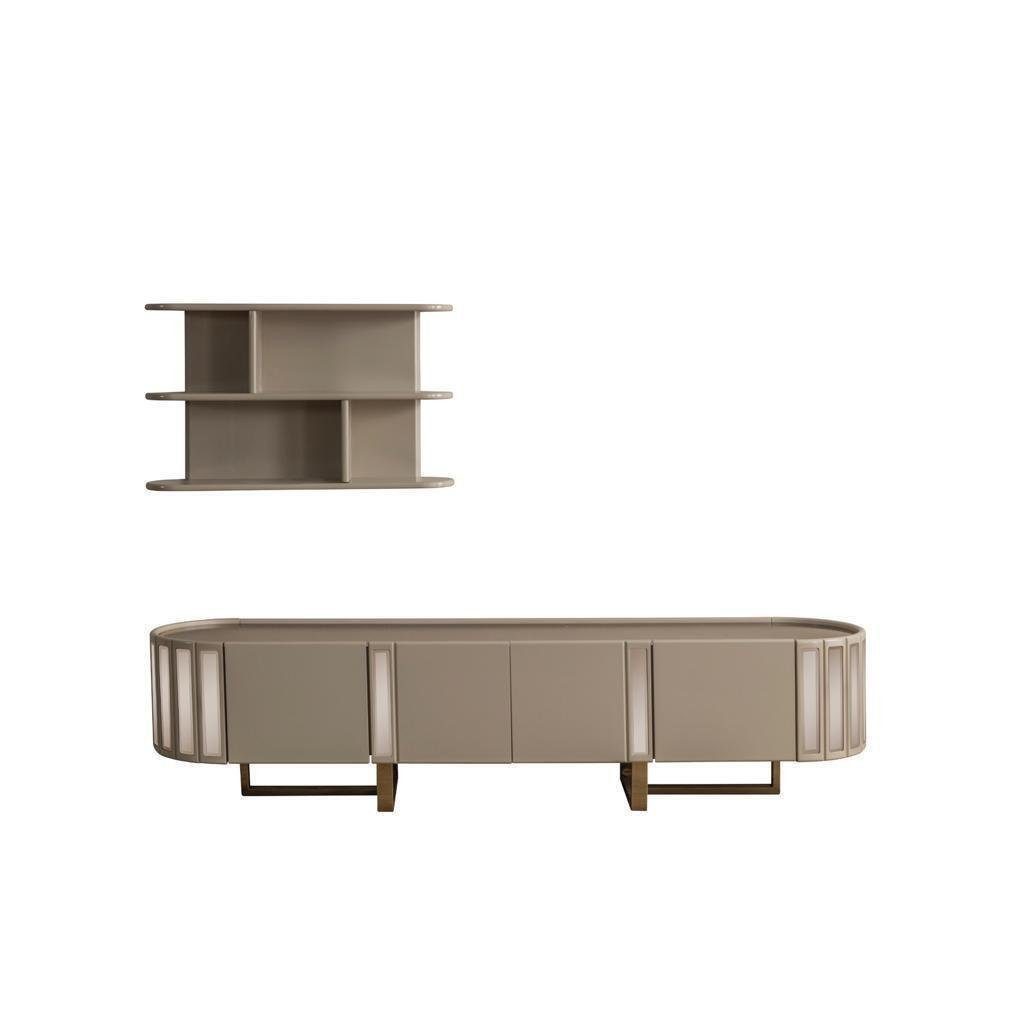 Tohomeor Nachttisch Mit Retro-Blumen-Schubladen, 3 Schubladen, Stoff-Kommode Für Schlafzimmer