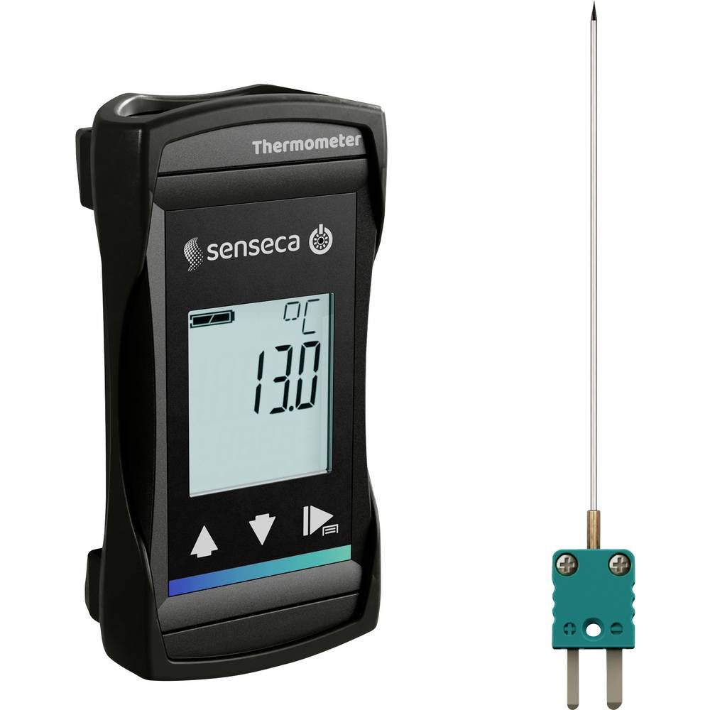Senseca Außentemperaturanzeige ECO130-GOURMET-GTE130 Alarmthermometer -65 - 1200 °C Fühler-Typ K