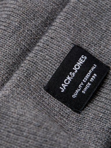 Melange SN & Jack JACDNA Beanie JNR Grey Junior Jones BEANIE