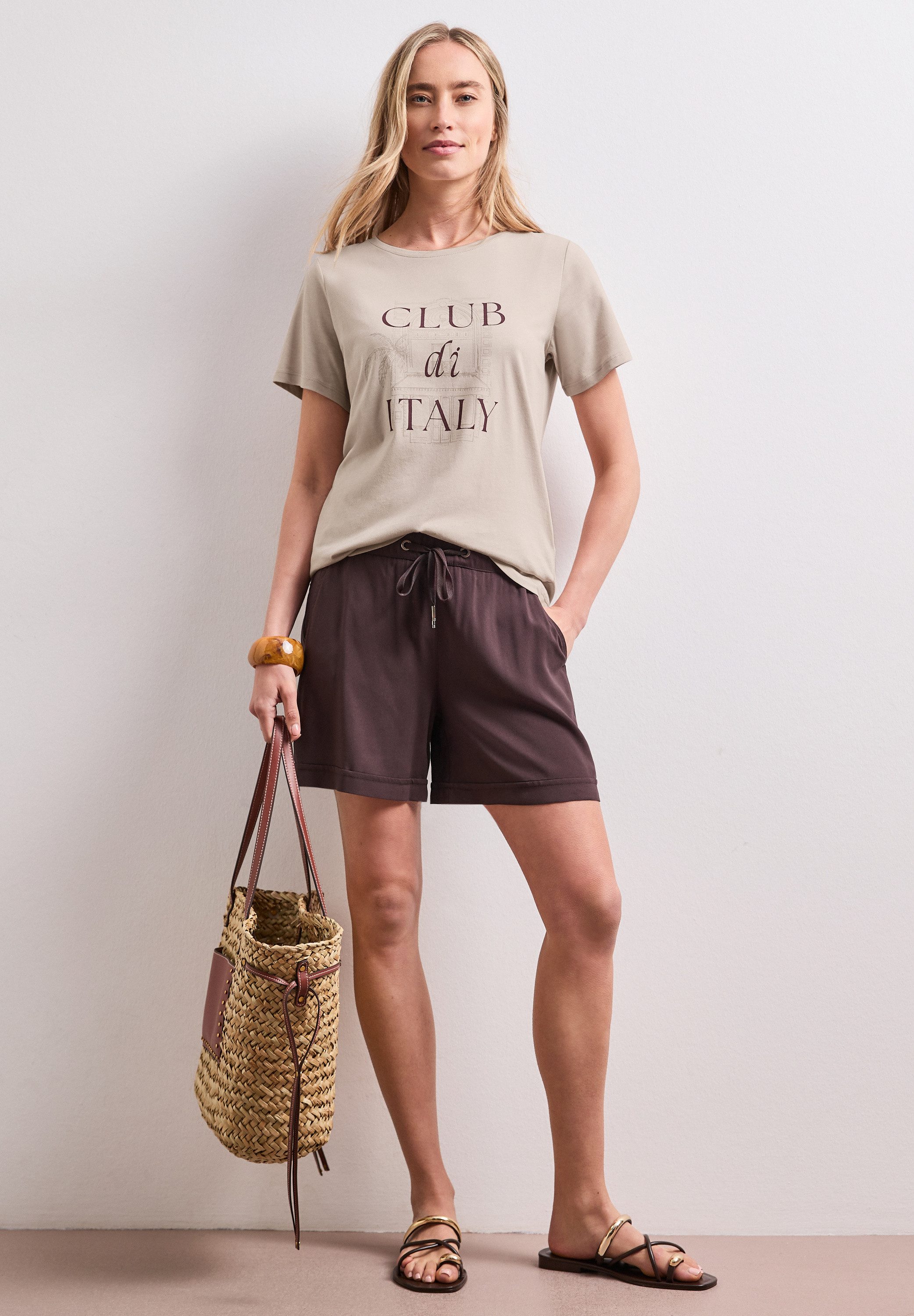 STREET ONE Kurzarmshirt Sommershirt mit Artwork – Bild 4 von 5
