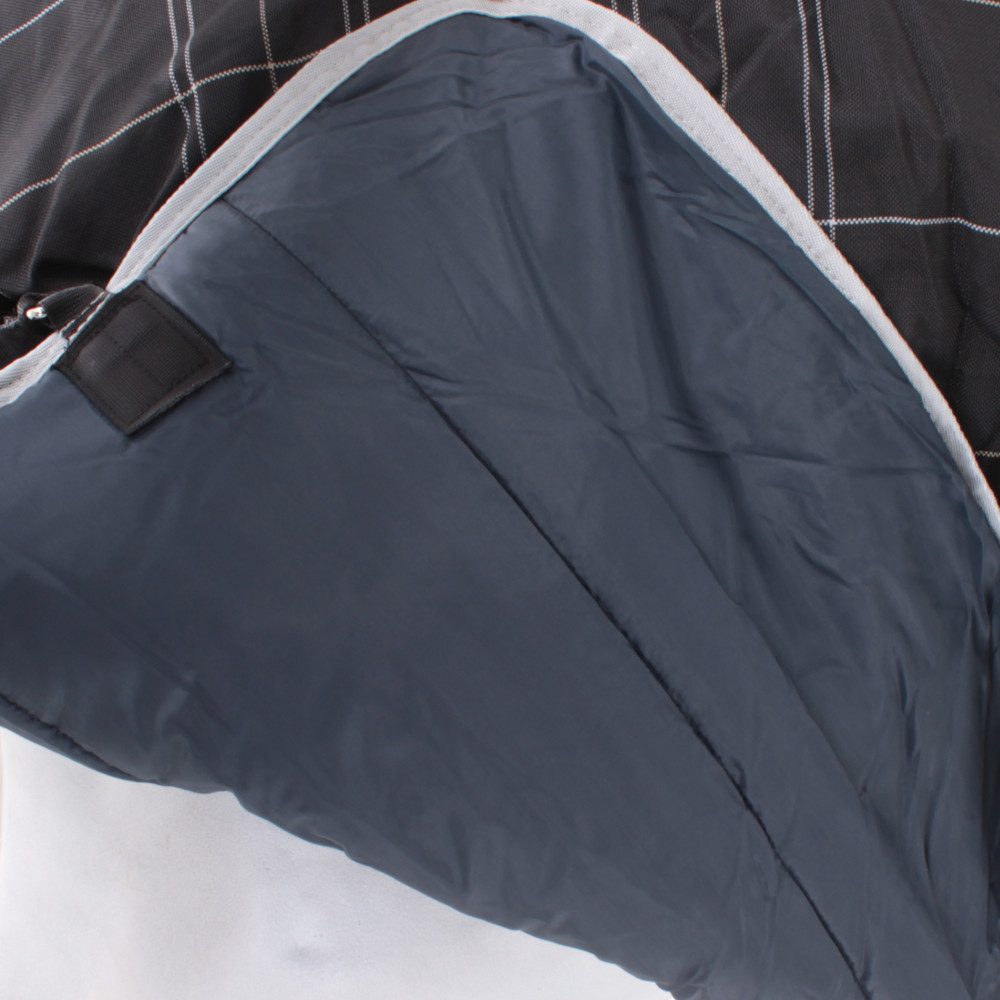 Horseware Pferde-Thermodecke Horseware Rhino Wug Turnout 450g Heavy Vari Layer - Black/Grey/White