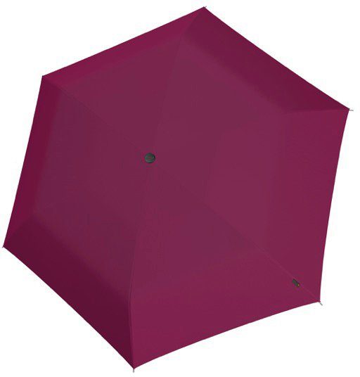 Small AS.050 Manual, Slim Violet Taschenregenschirm bordeaux-rot Knirps® Uni