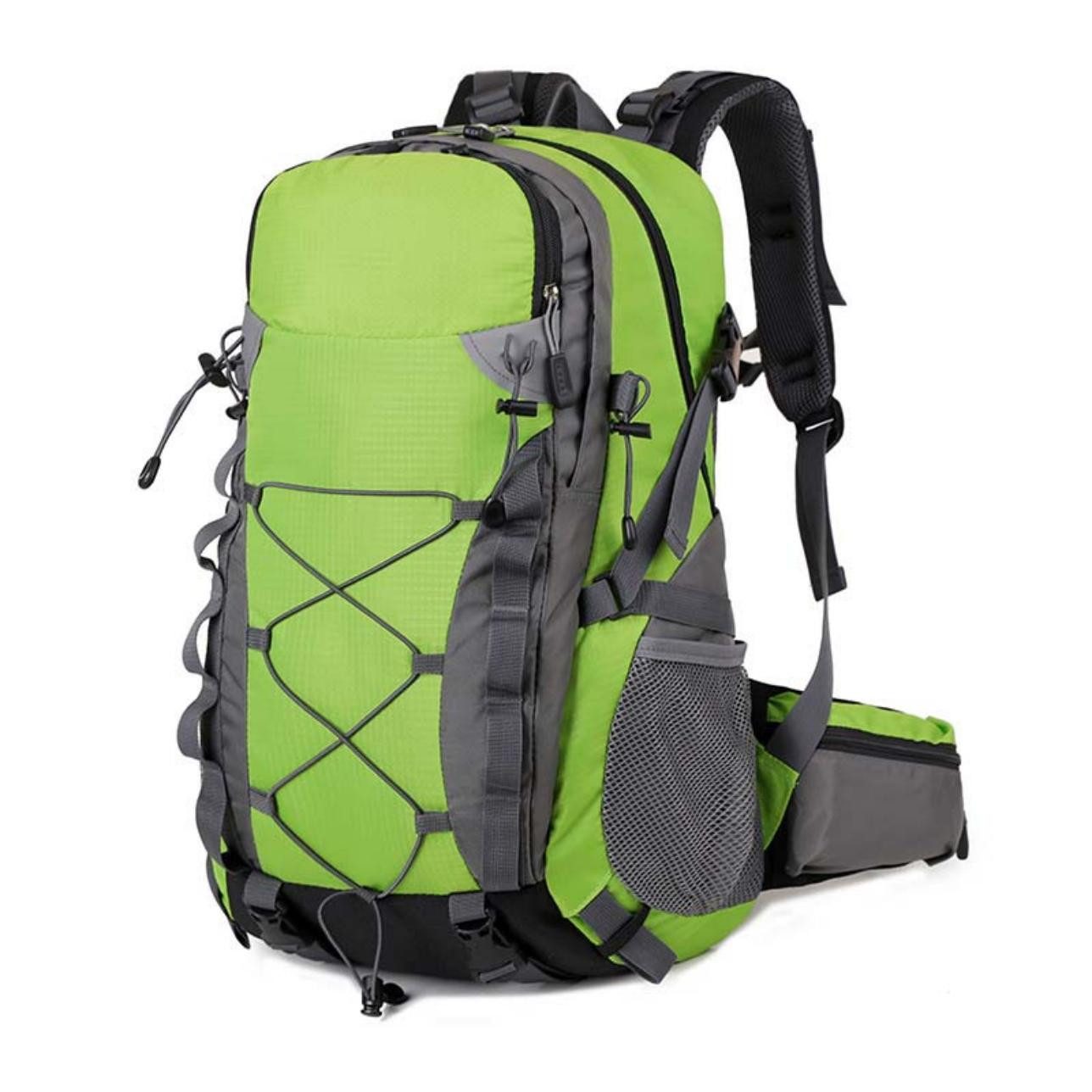 Wanderrucksack 40l Damen Herren Rucksack Wasserdicht Reiserucksack mit Regenschutz