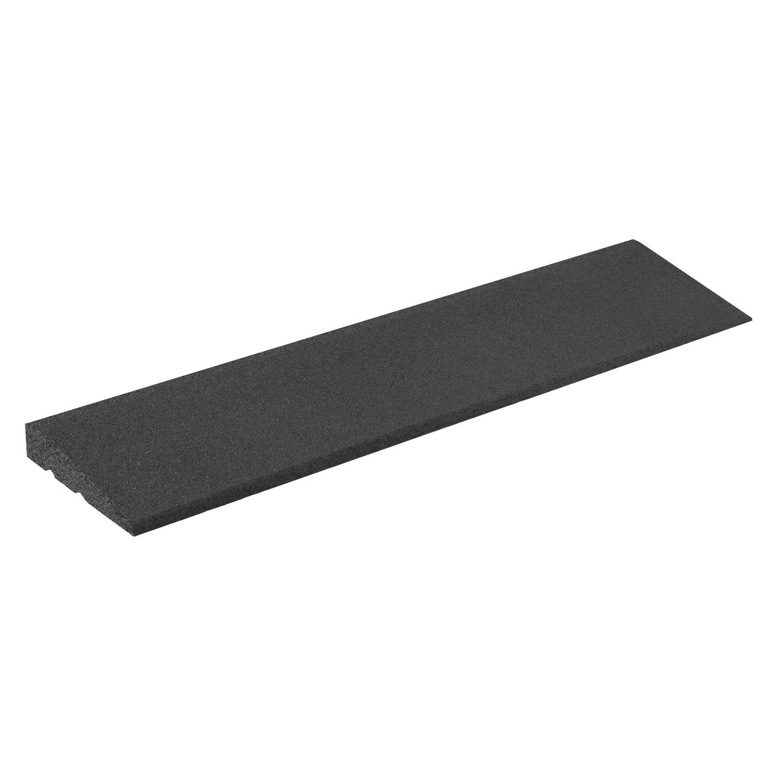 terrasoft Auffahrrampe Terrasoft 1x Bordsteinrampe 1000 x 250 x 45 mm Schwellenrampe Rampe (Set, 1-St), frostsicher,gummi