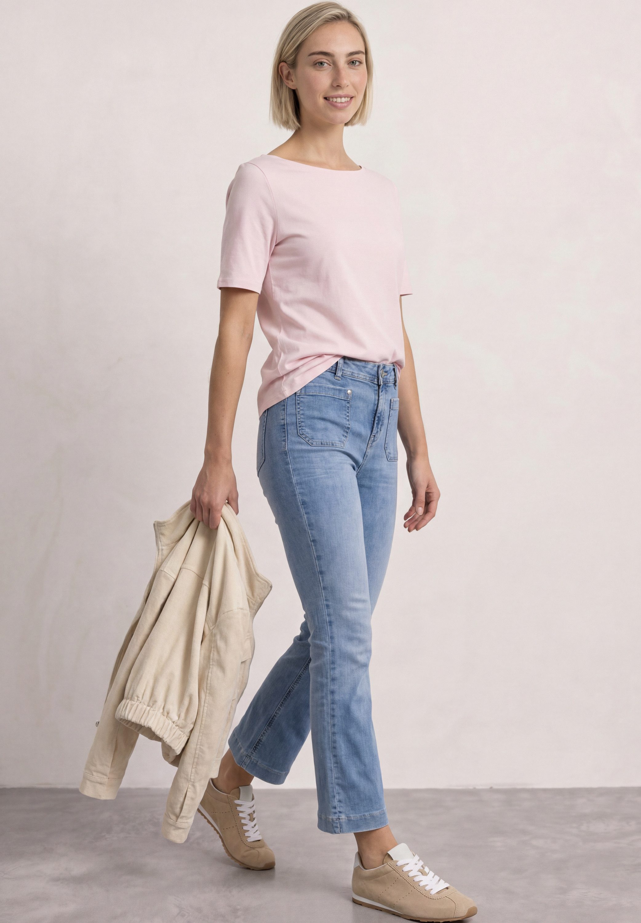 STREET ONE Slim-fit-Jeans High Waist – Bild 4 von 5