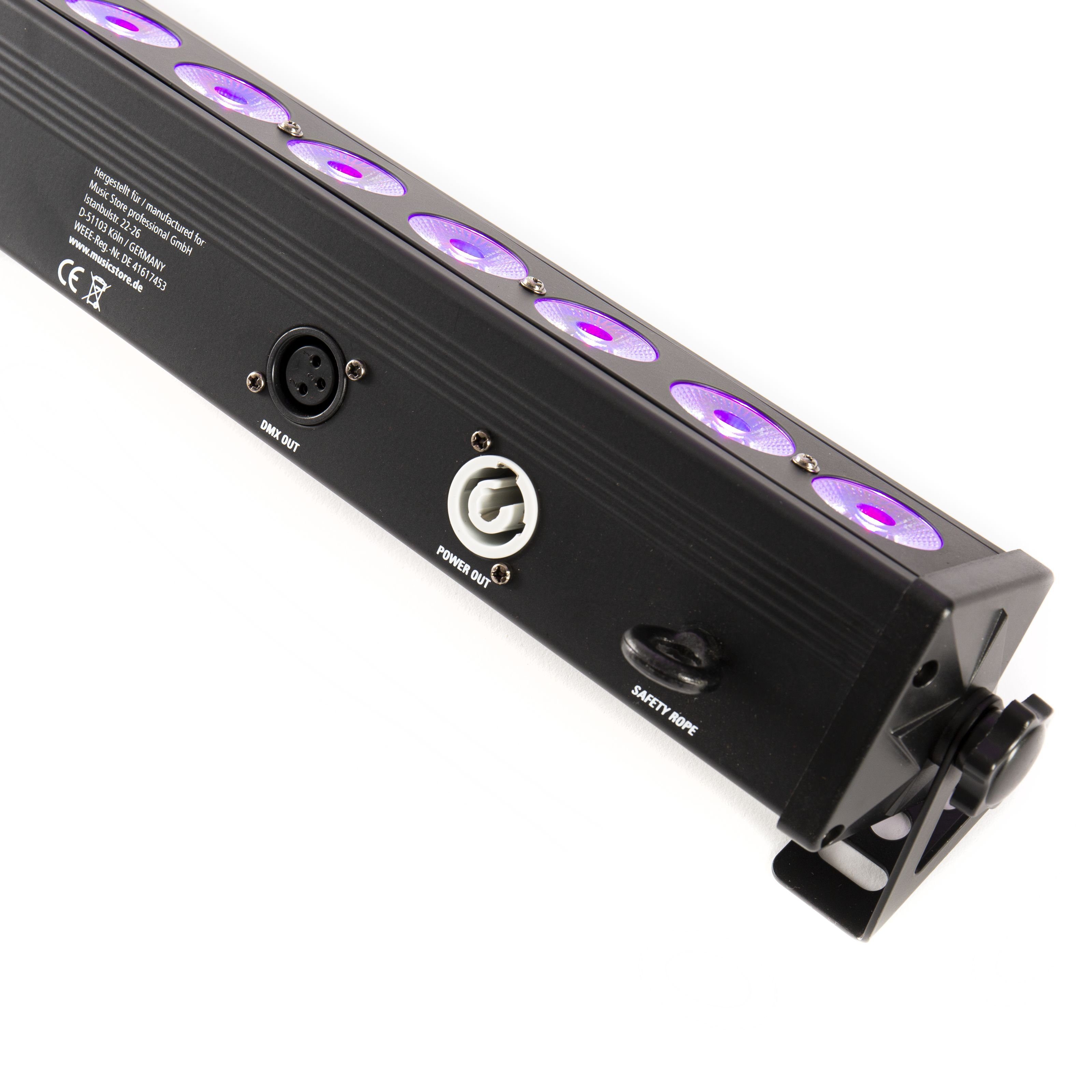 LED 24x Vega 4W BAR - Bar Discolicht, lightmaXX RGBW