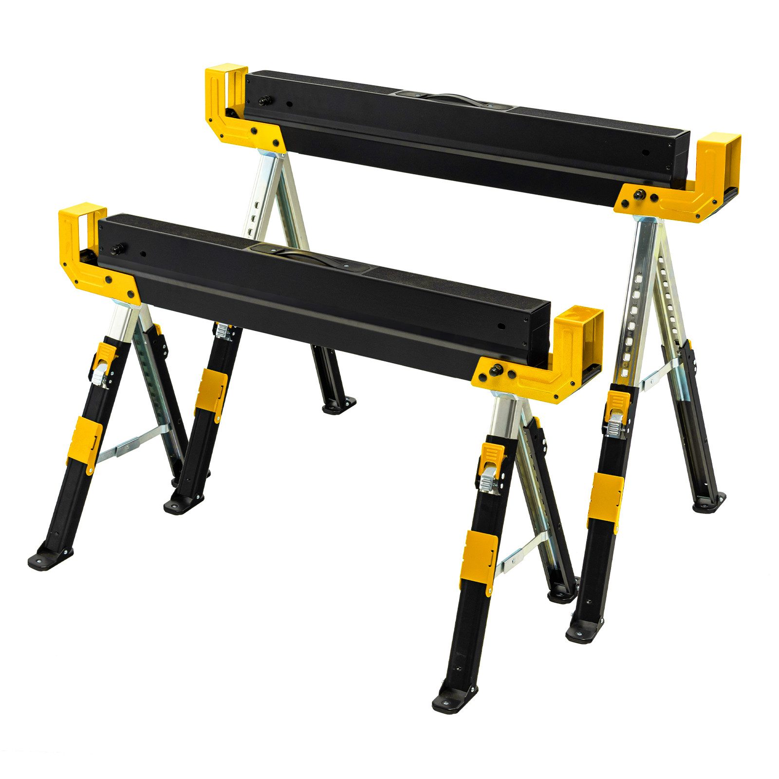 COSTWAY Sägebock, 1180 kg max. Belastbarkeit, 9-fach höhenverstellbar