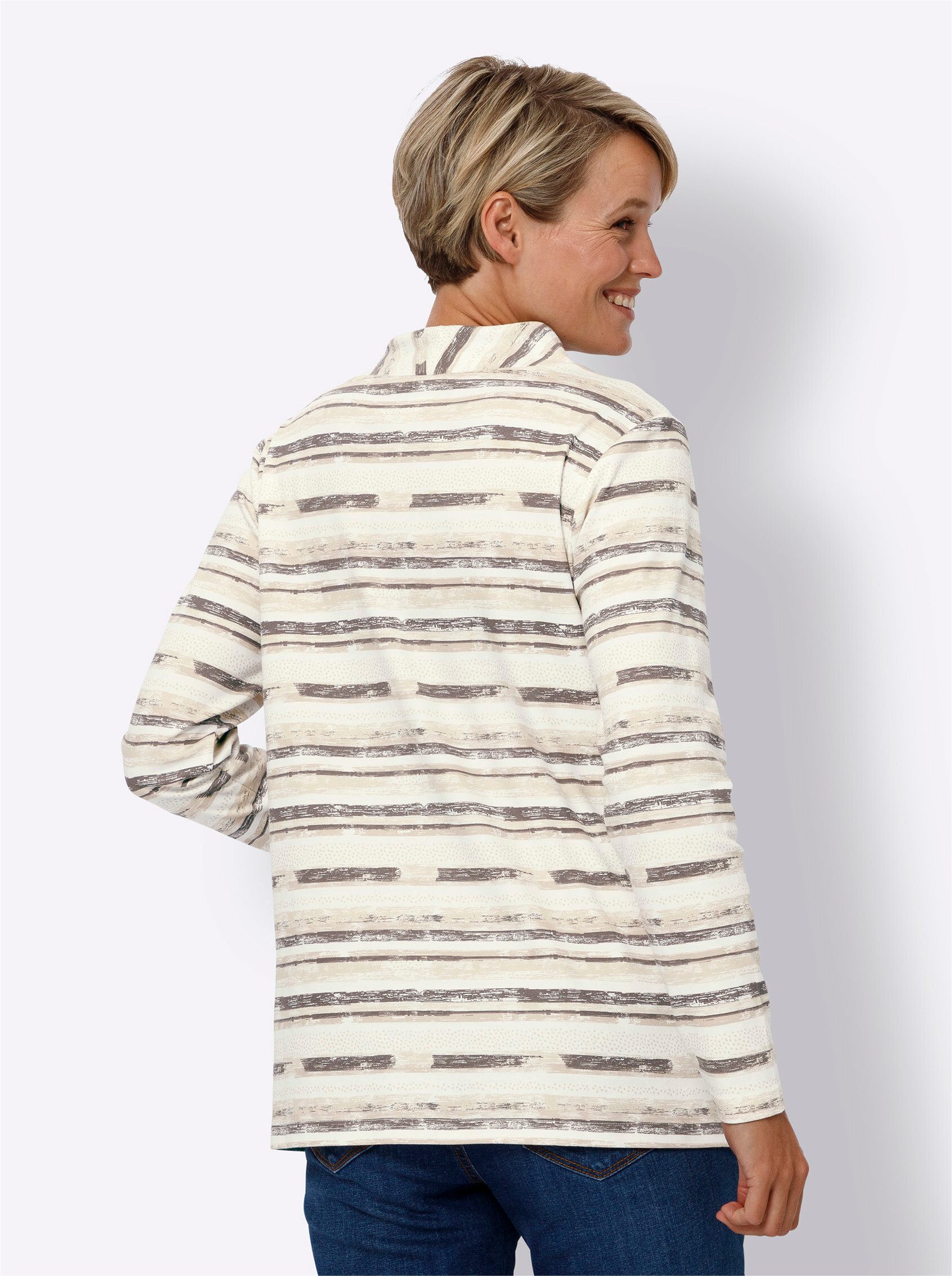 Sieh an! T-Shirt Langarmshirt . günstig online kaufen