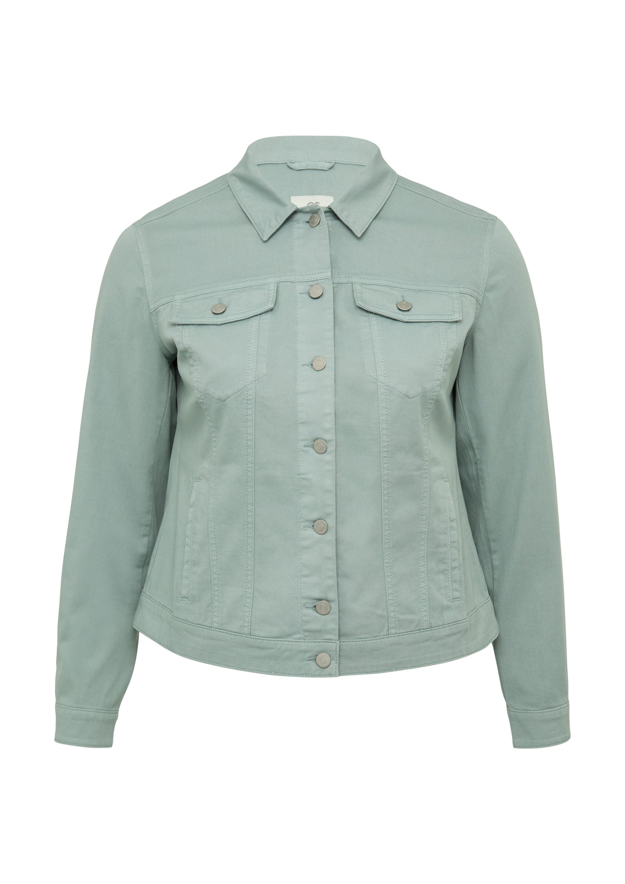 QS Funktionsjacke Indoor-Jacke Jeansjacke im Slim Fit günstig online kaufen