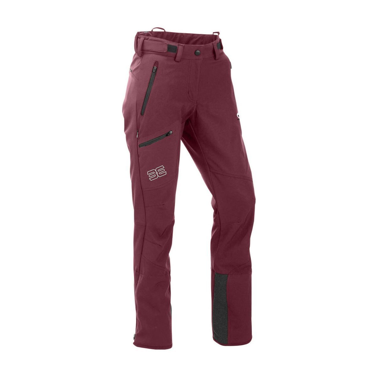 Maul Sport® Skihose Berghütte XT 10.0 - Softshell Tourenhose m. Hosenträger Elastische, wind- und wasserdichte Softshellhose mit Hosenträgern für