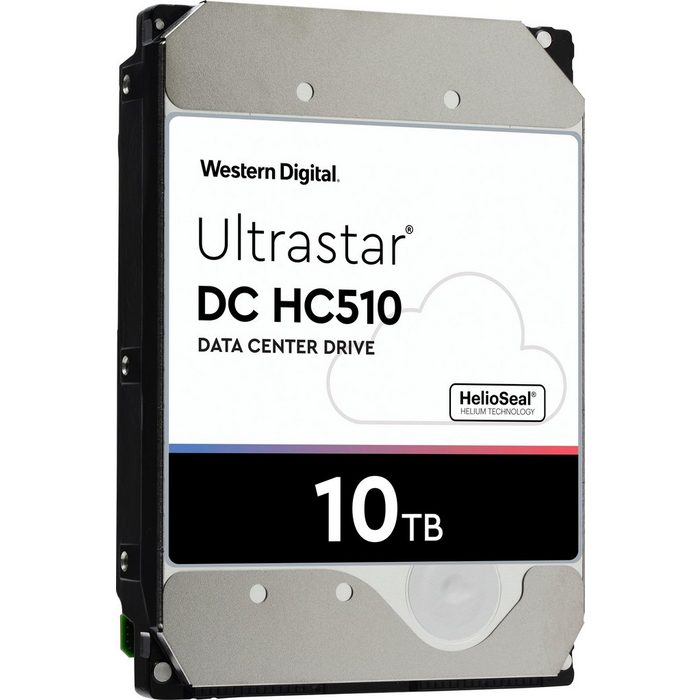 Western Digital Ultrastar DC HC510 10TB Pin3 HDD-Festplatte (10 TB) 3 5" Bulk