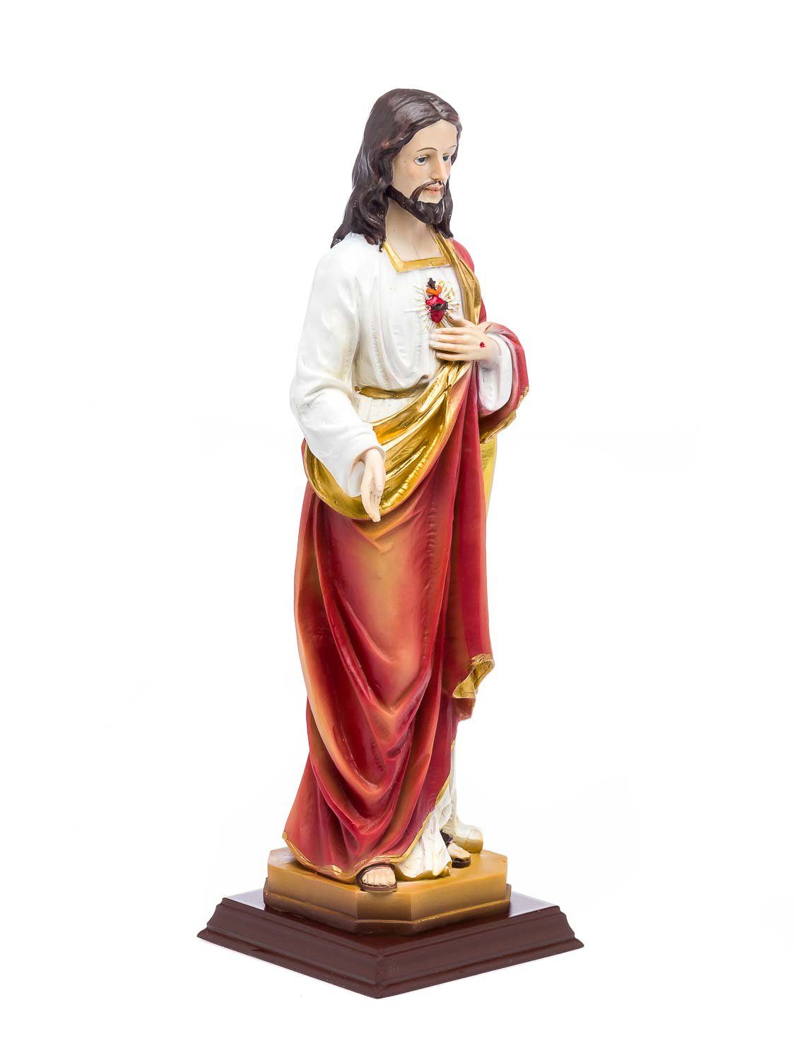 Aubaho Dekofigur Heiligenfigur Jesus Figur Skulptur Madonna sculpture 31cm