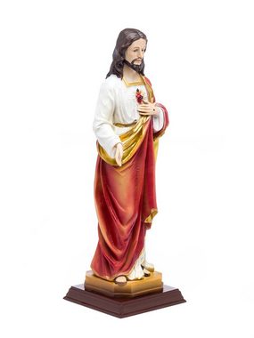 Aubaho Dekofigur Heiligenfigur Jesus 31cm Skulptur Figur Madonna sculpture