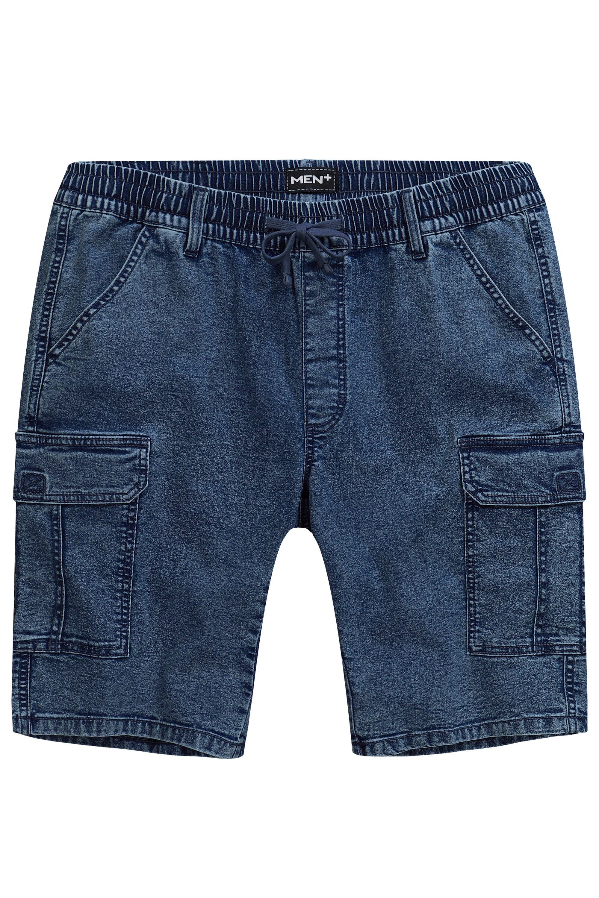 Men Plus Jeansbermudas Men+ Jeans-Cargobermuda bis günstig online kaufen