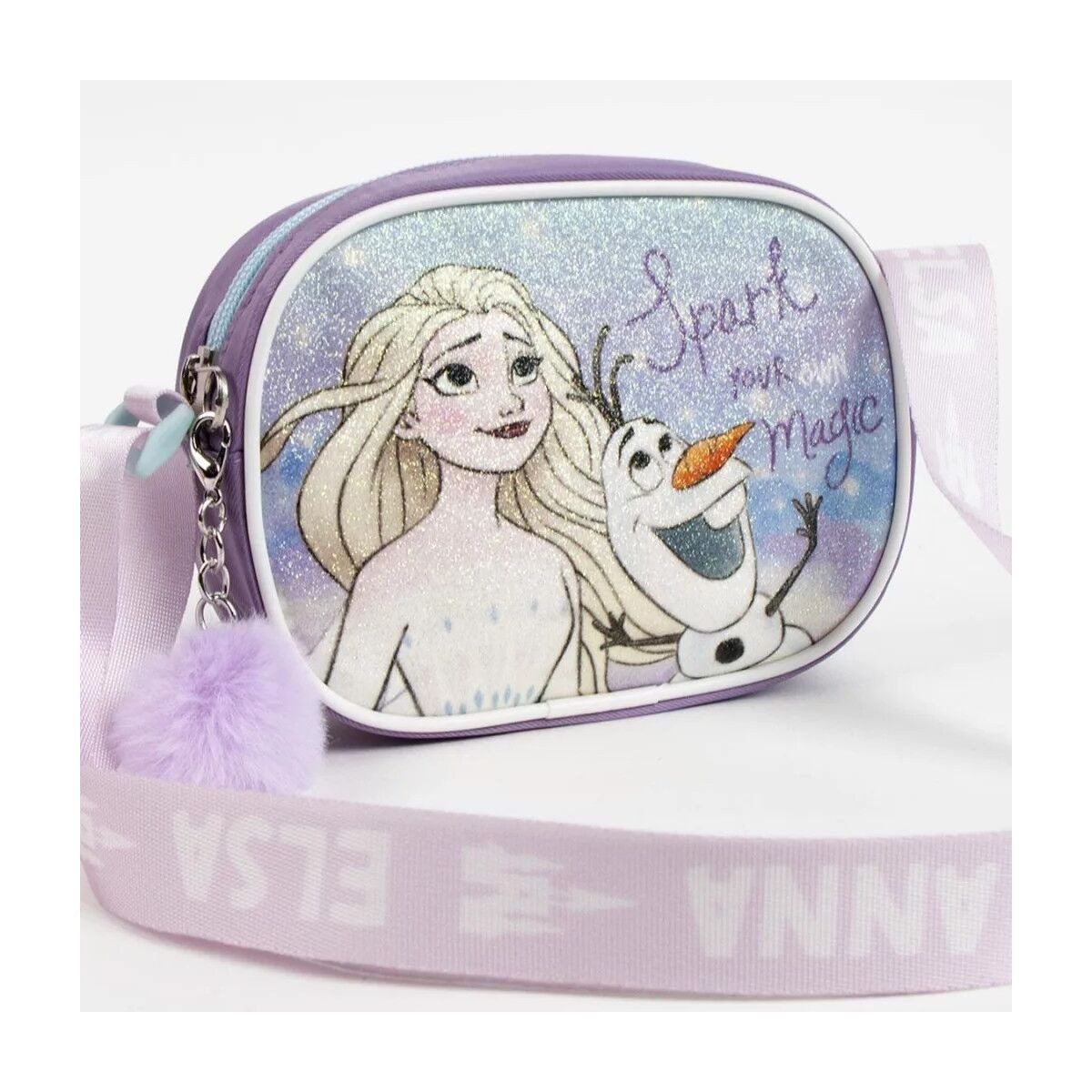 Disney Umhängetasche Disney Eiskönigin Spark glitzer Schultertasche