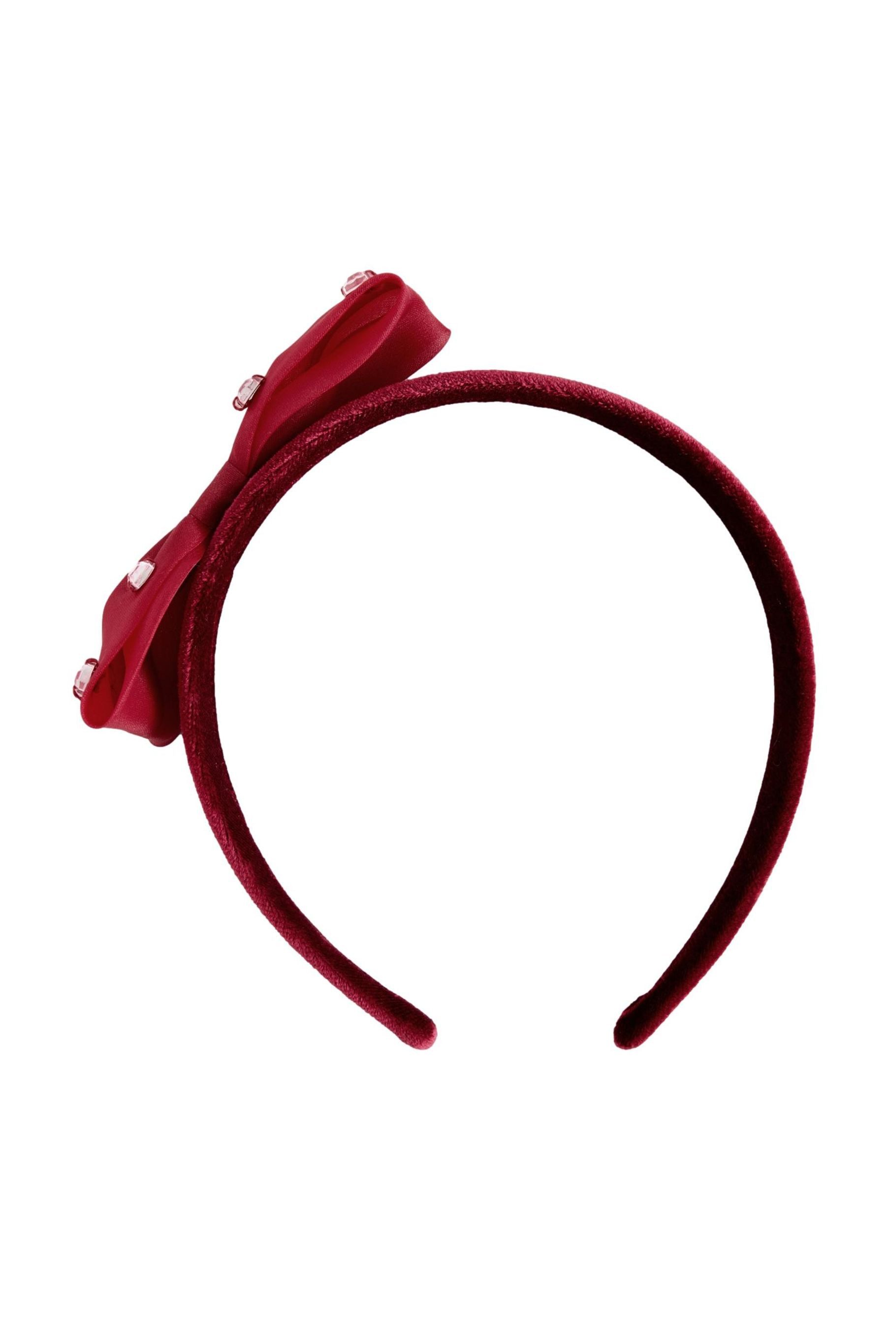 Next Haarreif Samthaarreif mit Schleife