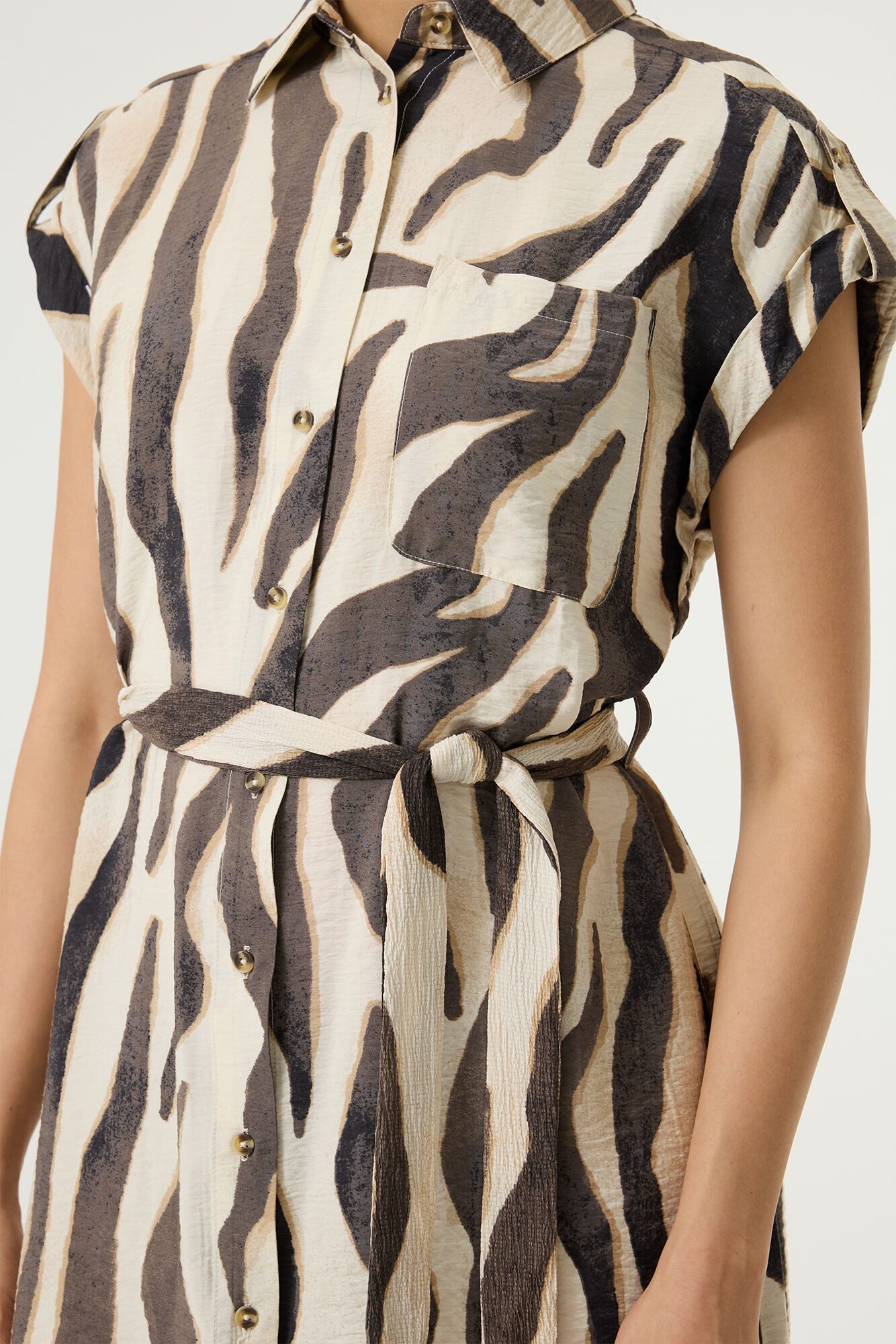 Garcia Chiffonkleid ladies dress