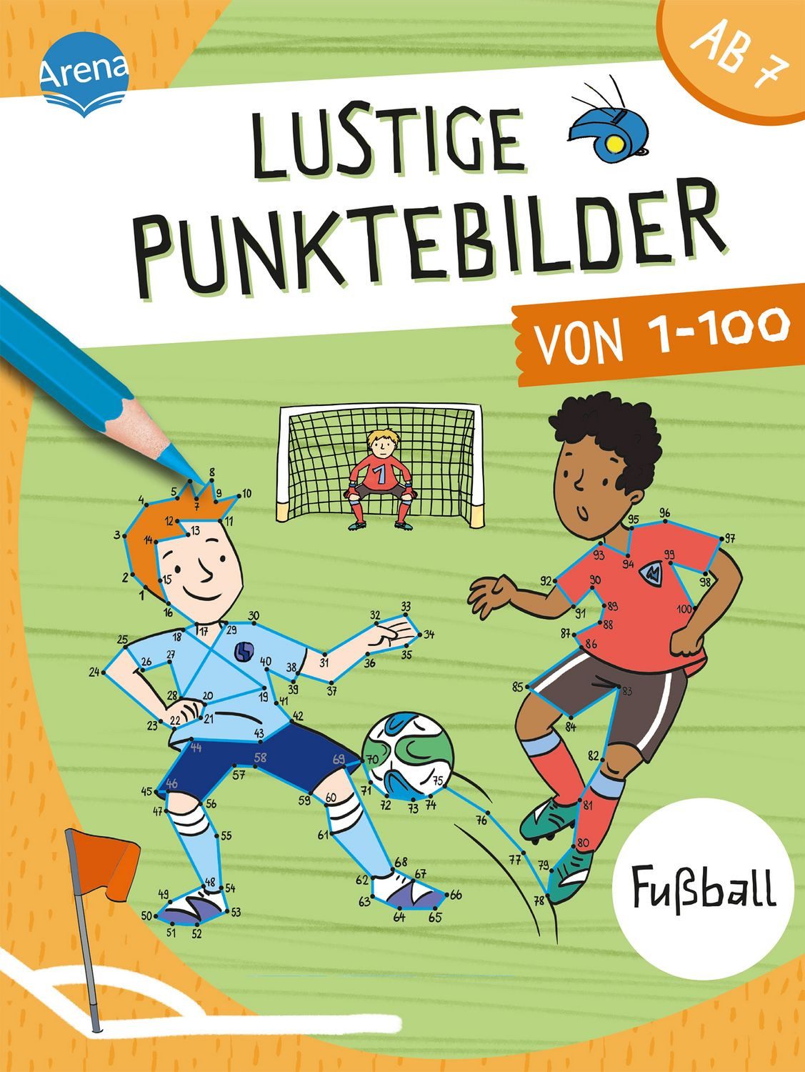 Lustige Punktebilder von 1-100. Fußball / Silke Reimers