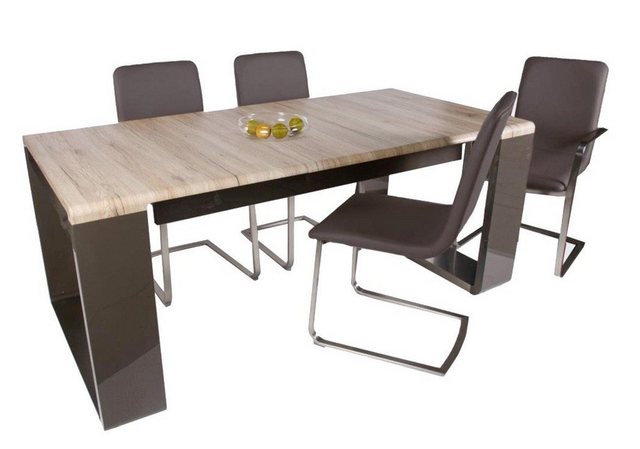 Esstisch »Andreas«, Ausziehtisch 140(180)x90x78cm Sanremo Eiche Sand Esszimmertisch Esstisch »Andreas«, Ausziehtisch 140(180)x90x78cm Sanremo Eiche Sand Esszimmertisch