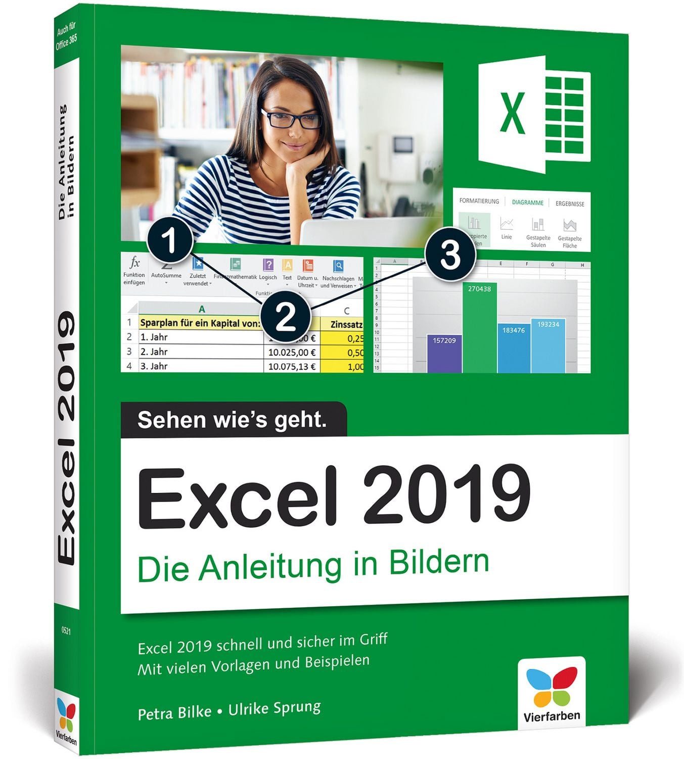 Sachbuch Excel 2019 Die Anleitung in Bildern Petra Bilke, Ulrike Sprung