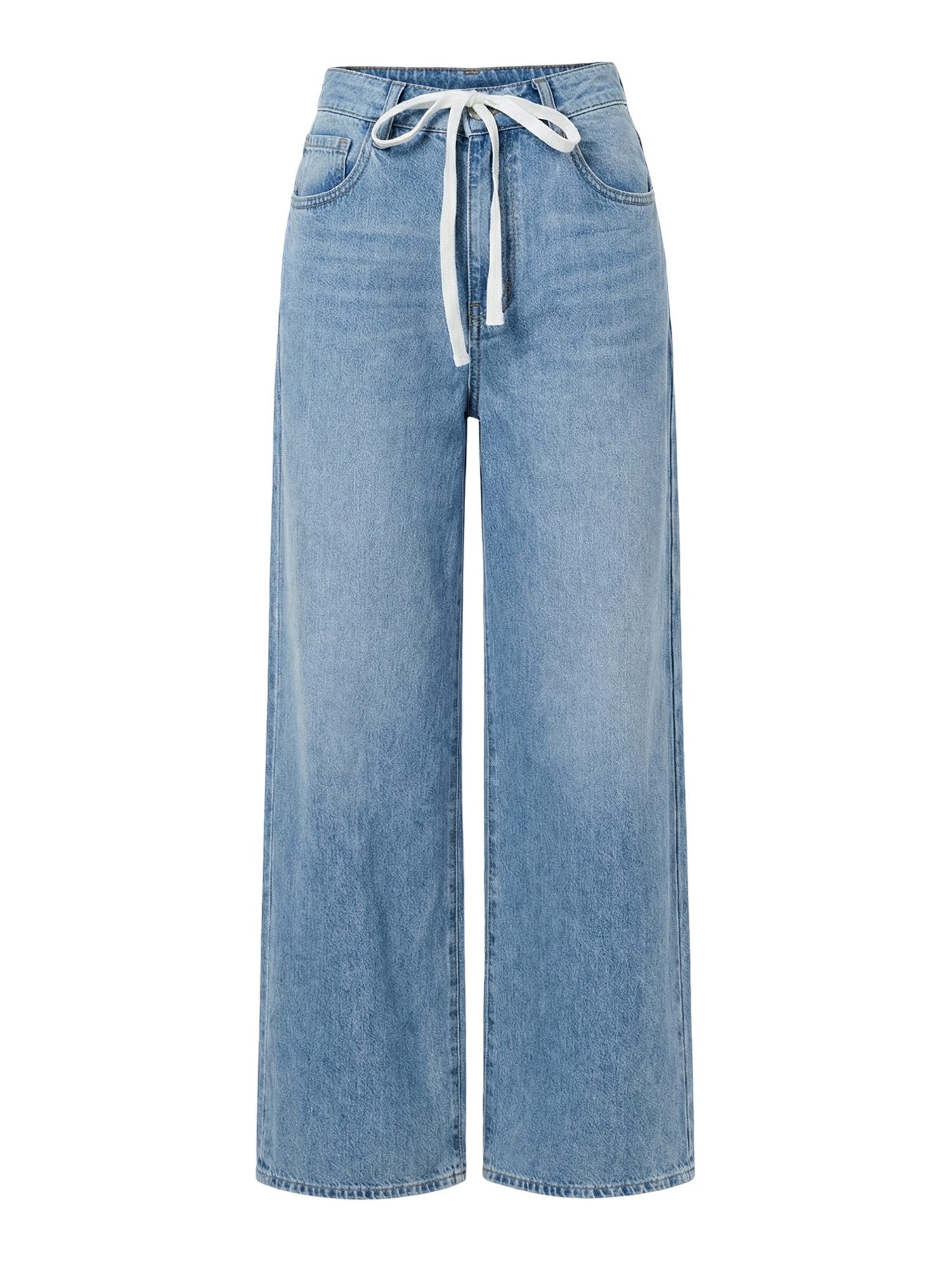 Weite Jeans Damen Locker Sitzende Boyfriend-Hose