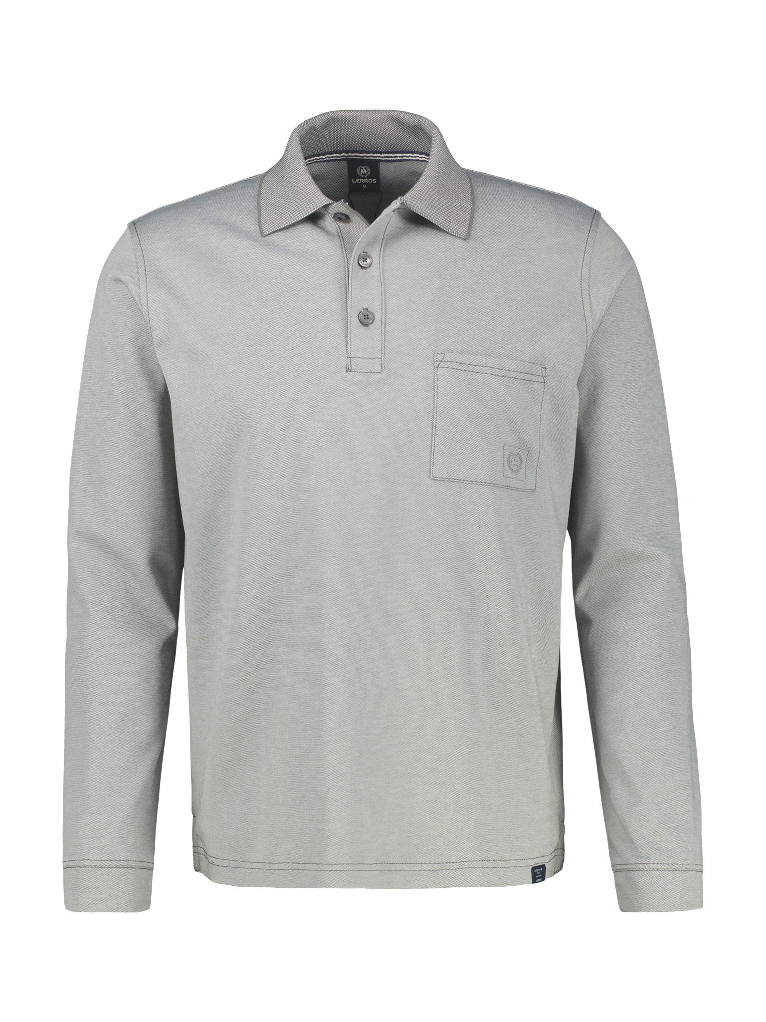 Langarm-Poloshirt