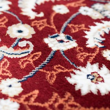 Teppich Eleganter Orientteppich mit wunderschönen Verzierungen, in rot, Carpetia, rechteckig, Höhe: 13 mm