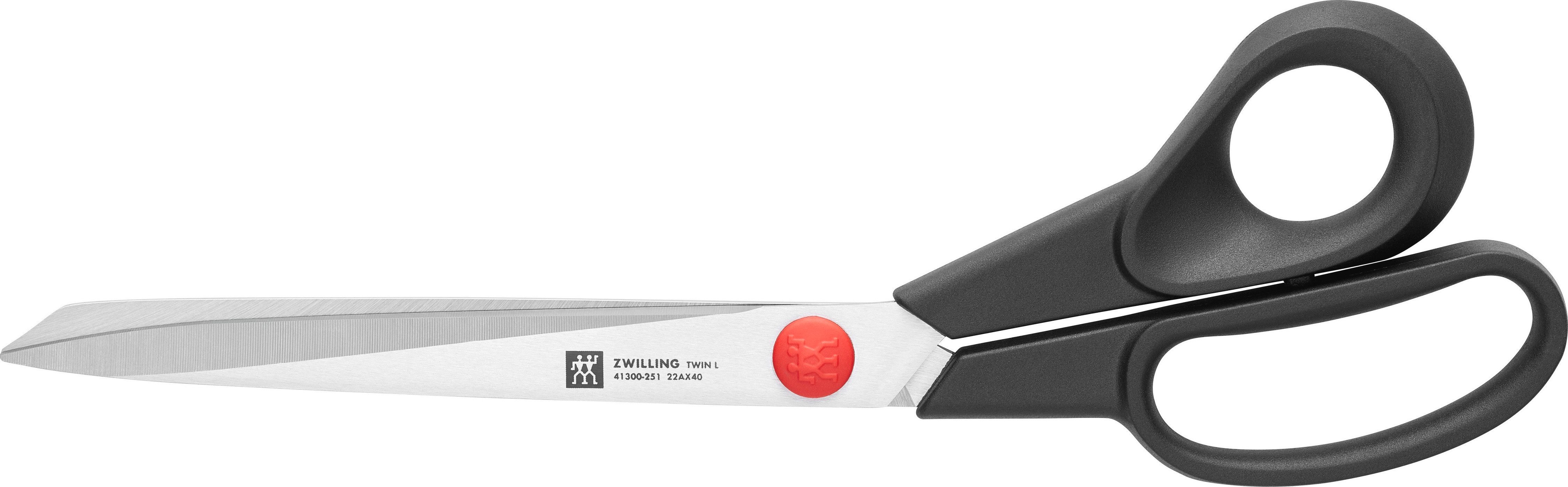 Zwilling Ножницы для ткани TWIN L, (1-tlg), Rostfreier Spezialstahl, Ergonomisch, 20 cm, schwarz