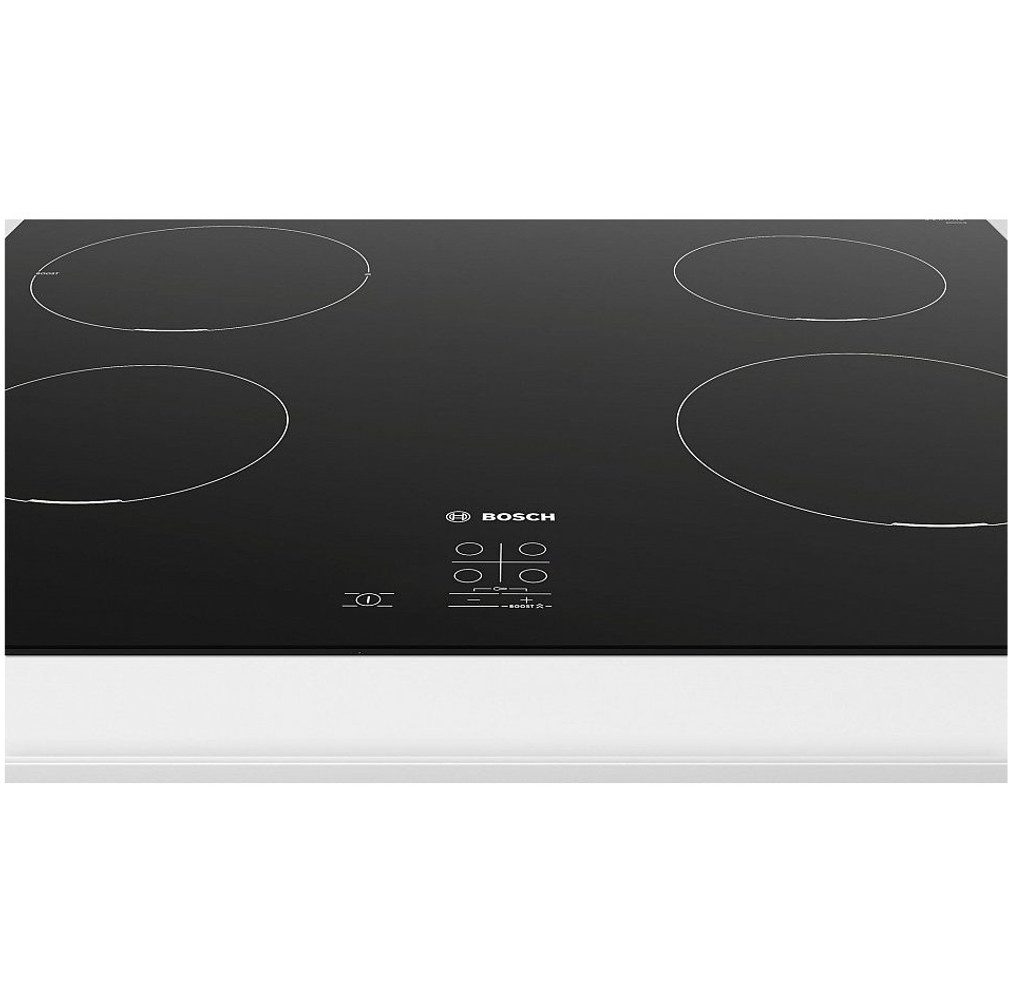 BOSCH Induktions Herd-Set Autark Herd Einbau Backofen mit Teleskopauszug + Induktion Kochfeld, mit 1-fach-Teleskopauszug