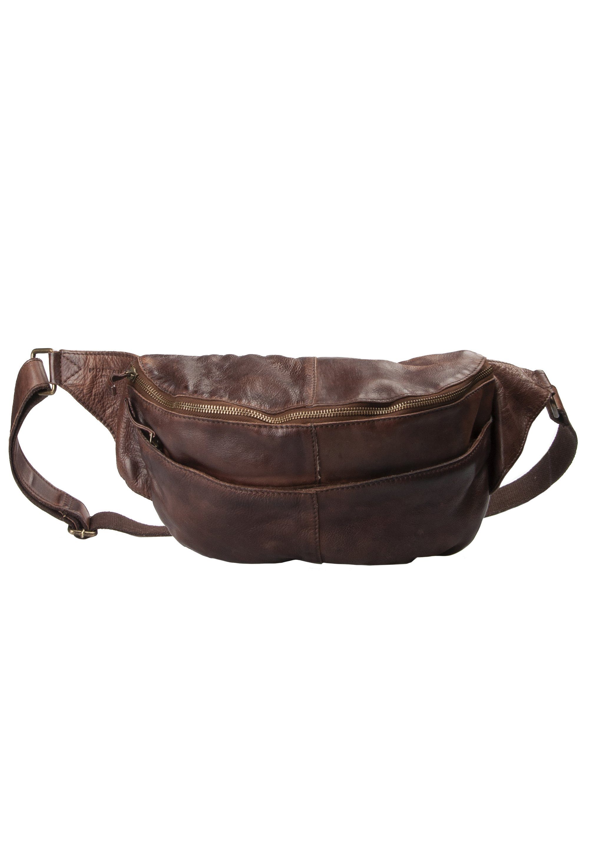 MONTANA Gürteltasche Liberty, Metalaccessories brown