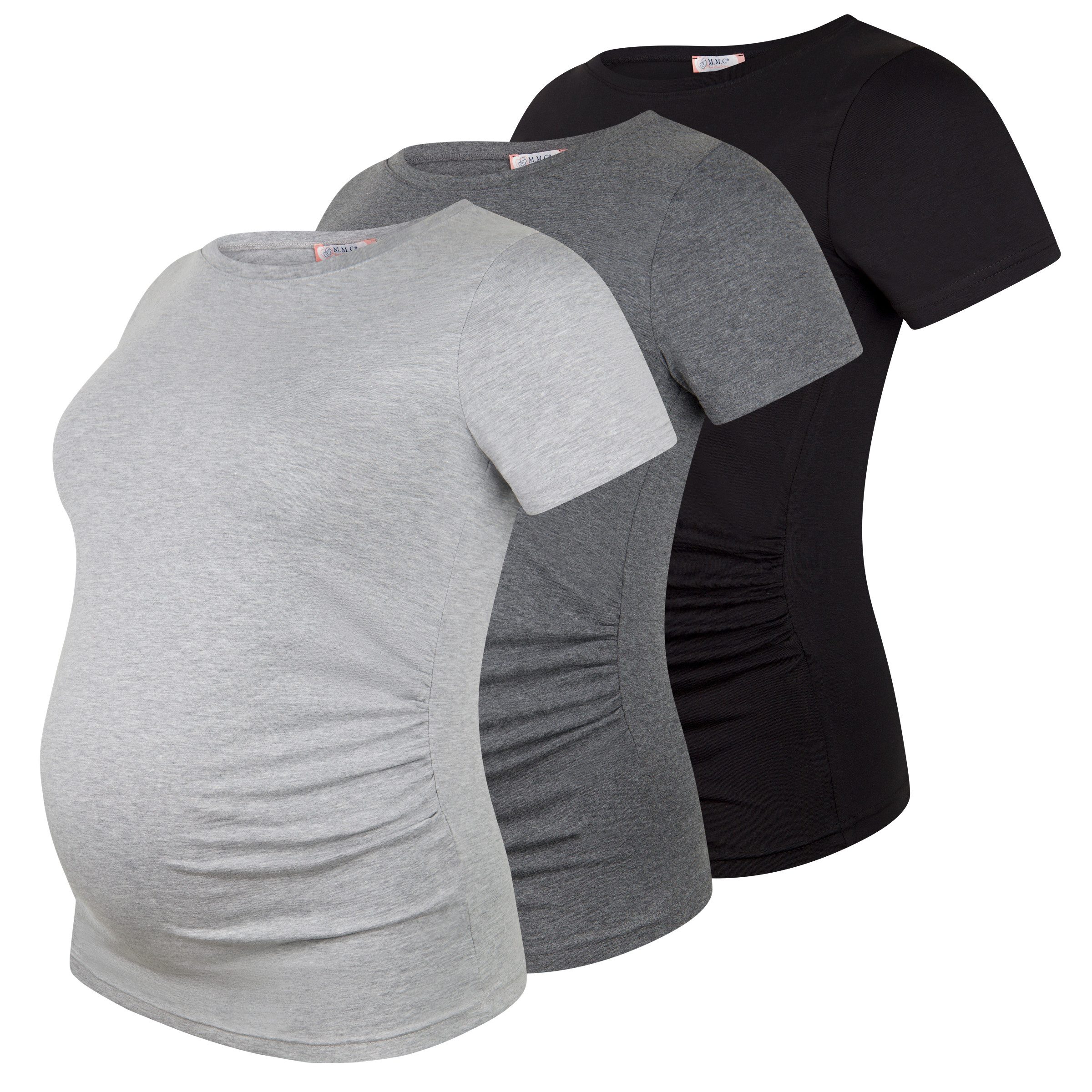 Umstandsshirt Basic Umstandsmode Kurzarm
