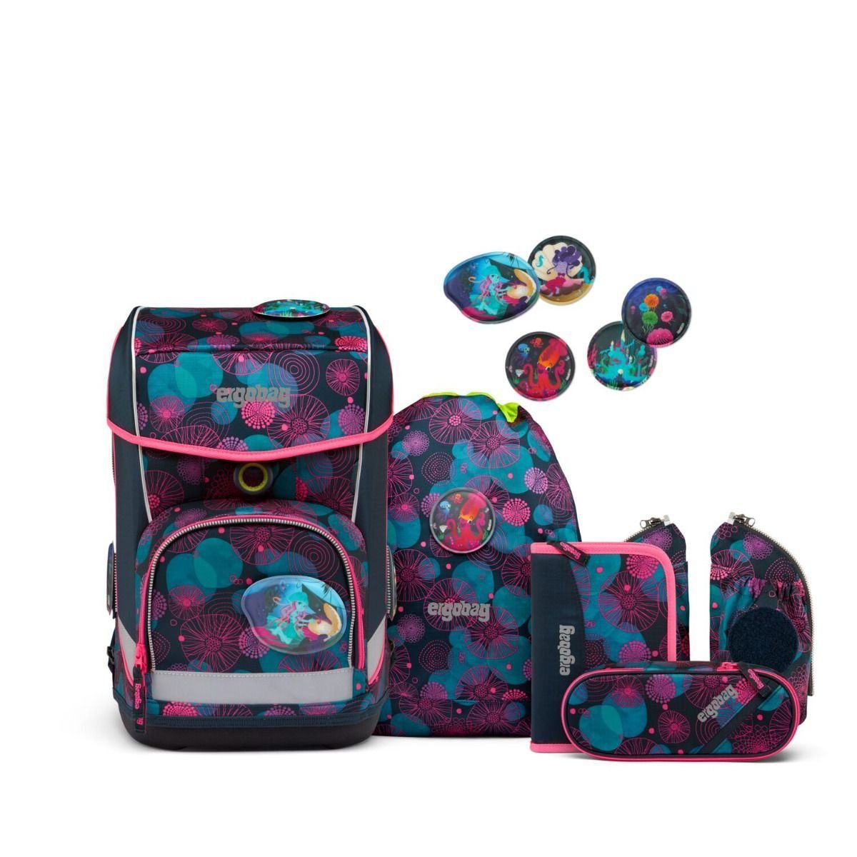 Kolibri Oxy Bag PREMIUM Light Schulranzen-Set 6tlg. – Mit Sporttasche & Tüte, Für Mädchen
