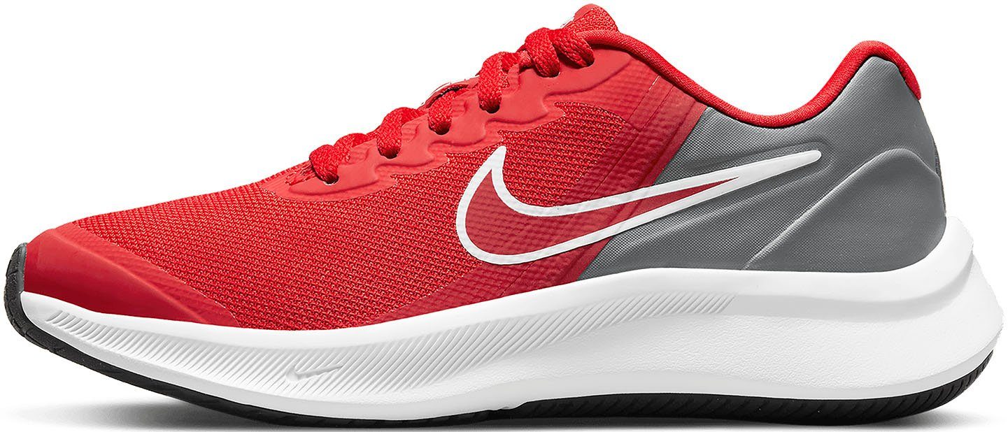 UNIVERSITY-RED-UNIVERSITY-RED-SMOKE-GREY Laufschuh 3 Nike (GS) RUNNER STAR