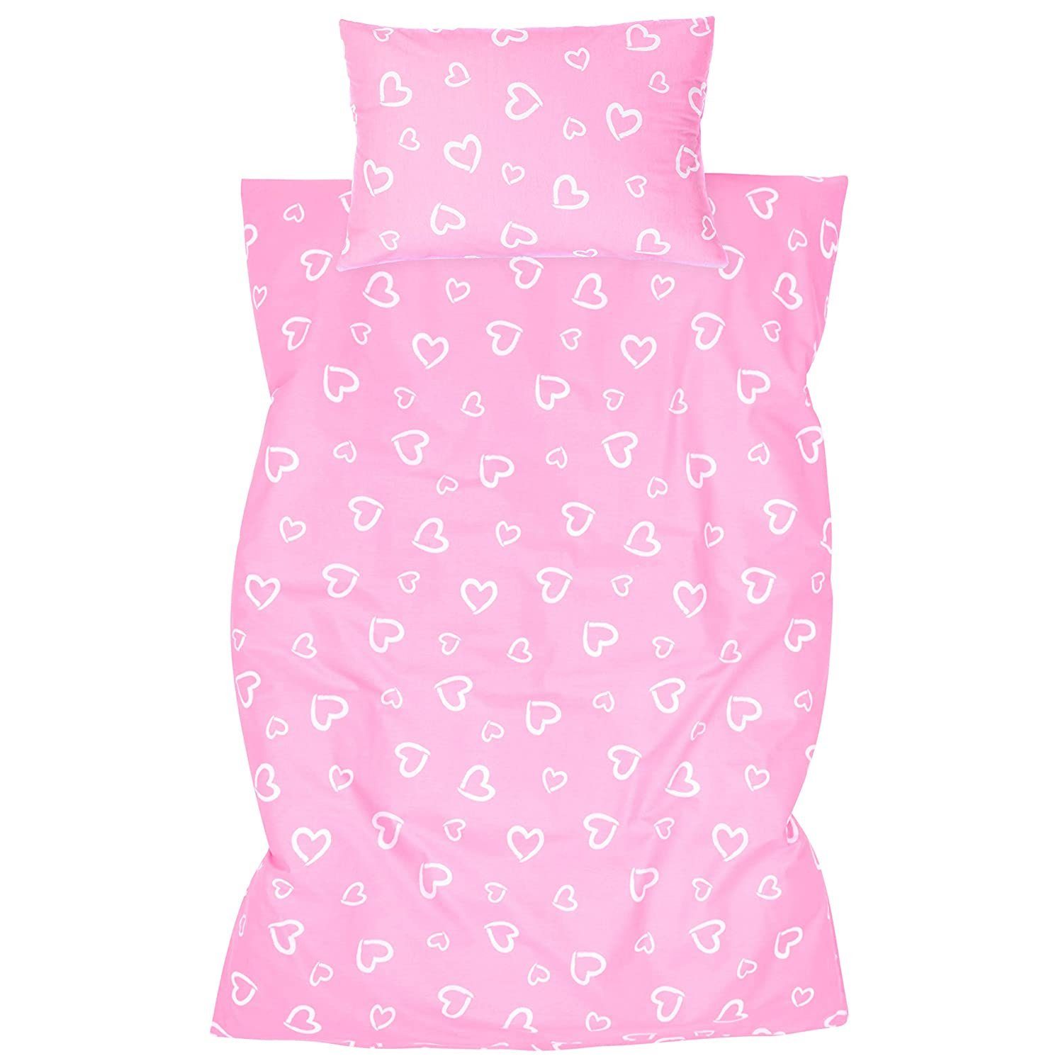 Amilian Kinderbettwäsche 100x135 - Bettwäsche Kinder - Kopfkissenbezug 40x6 günstig online kaufen