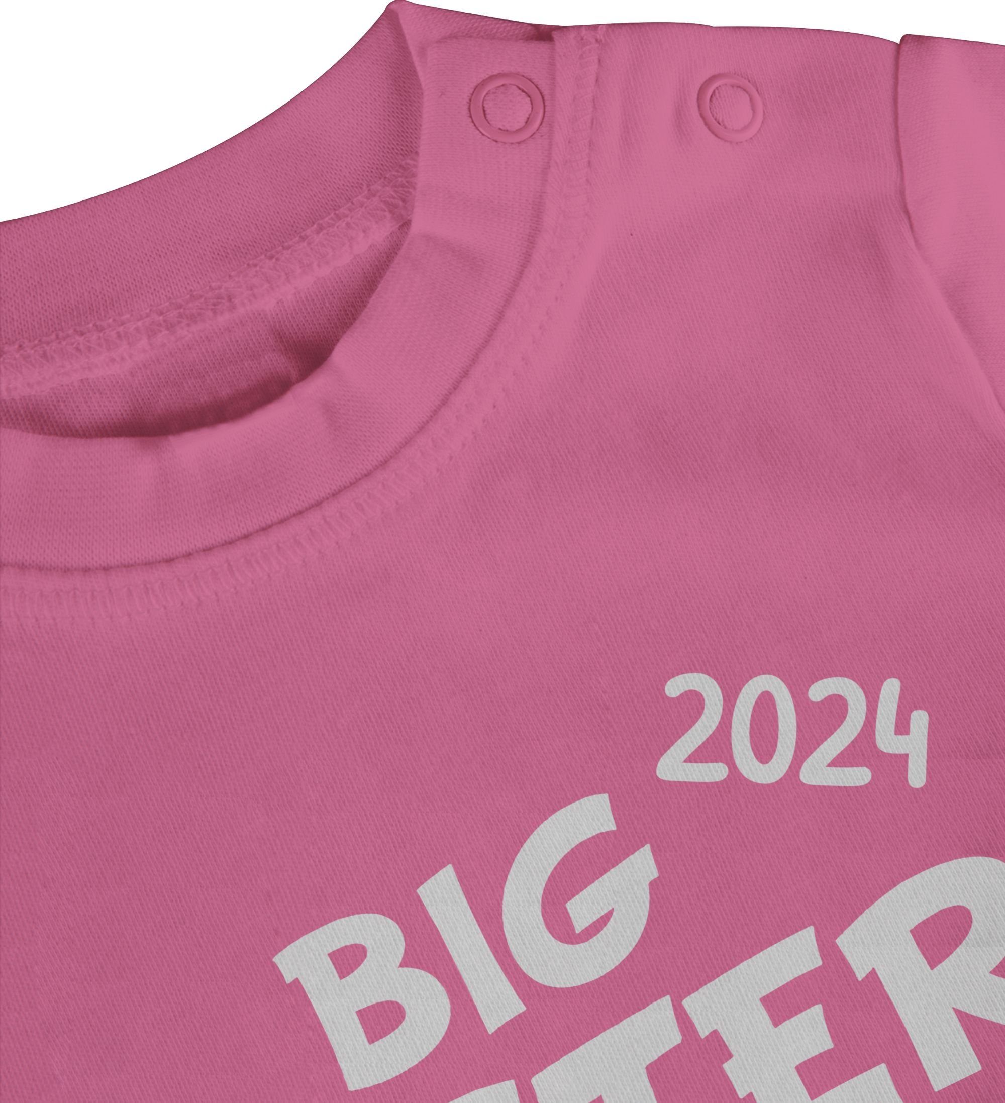 Sister T-Shirt Big loading Pink Schwester Bruder und 1 Geschwister 2024 Shirtracer