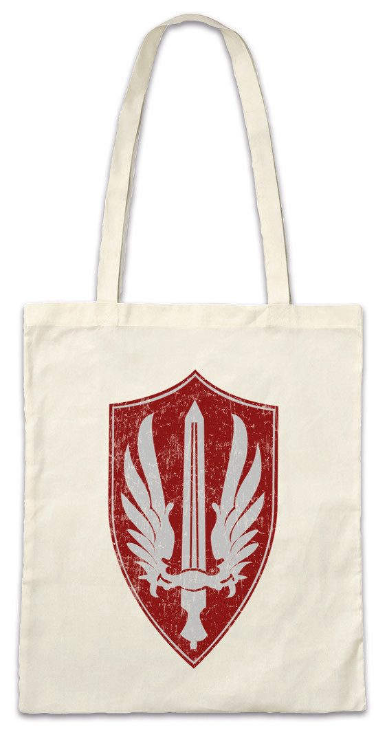 Beuteltasche Silver Spar Squadron Stofftasche Lieutenant Galactica Space Ship Star