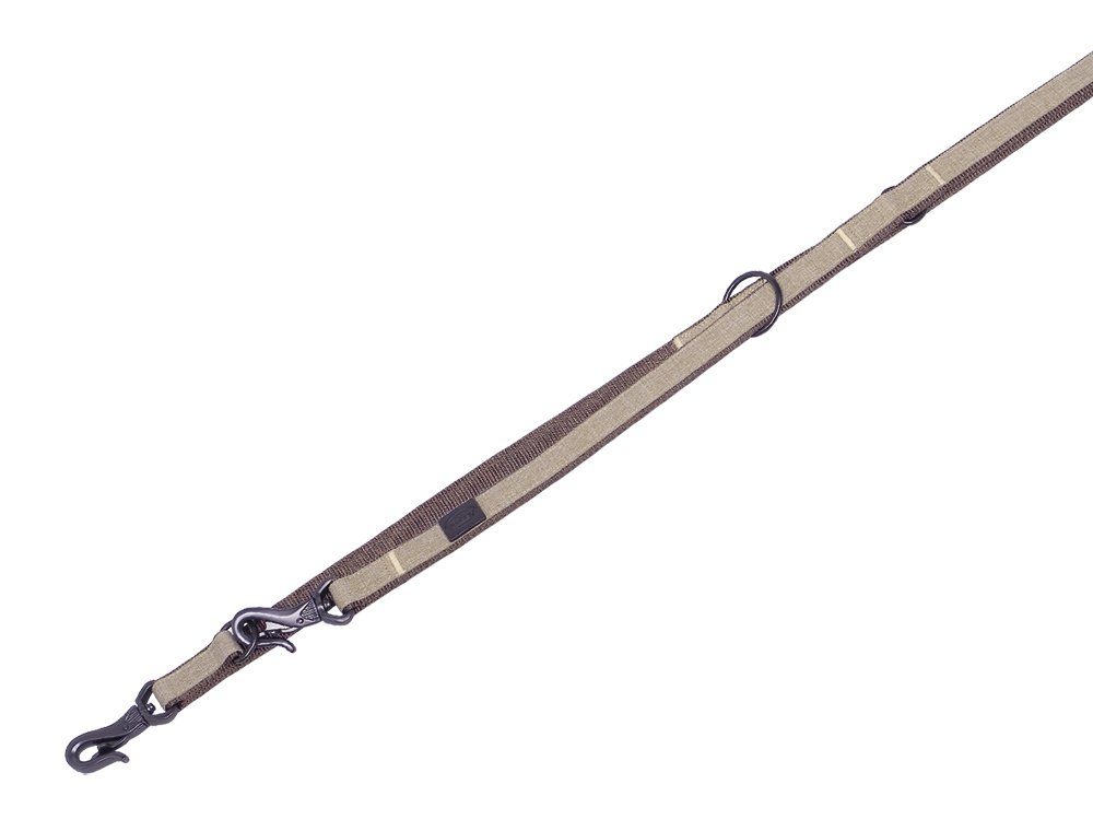 Nobby Führleine Linen Deluxe, Nylon, L: 200 cm, B: 25 mm