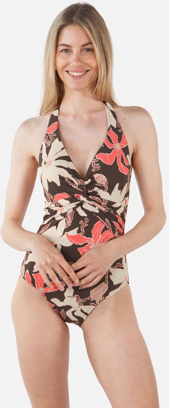 Barts Badeanzug Camolo Halter Shaping Onepiece COFFEE