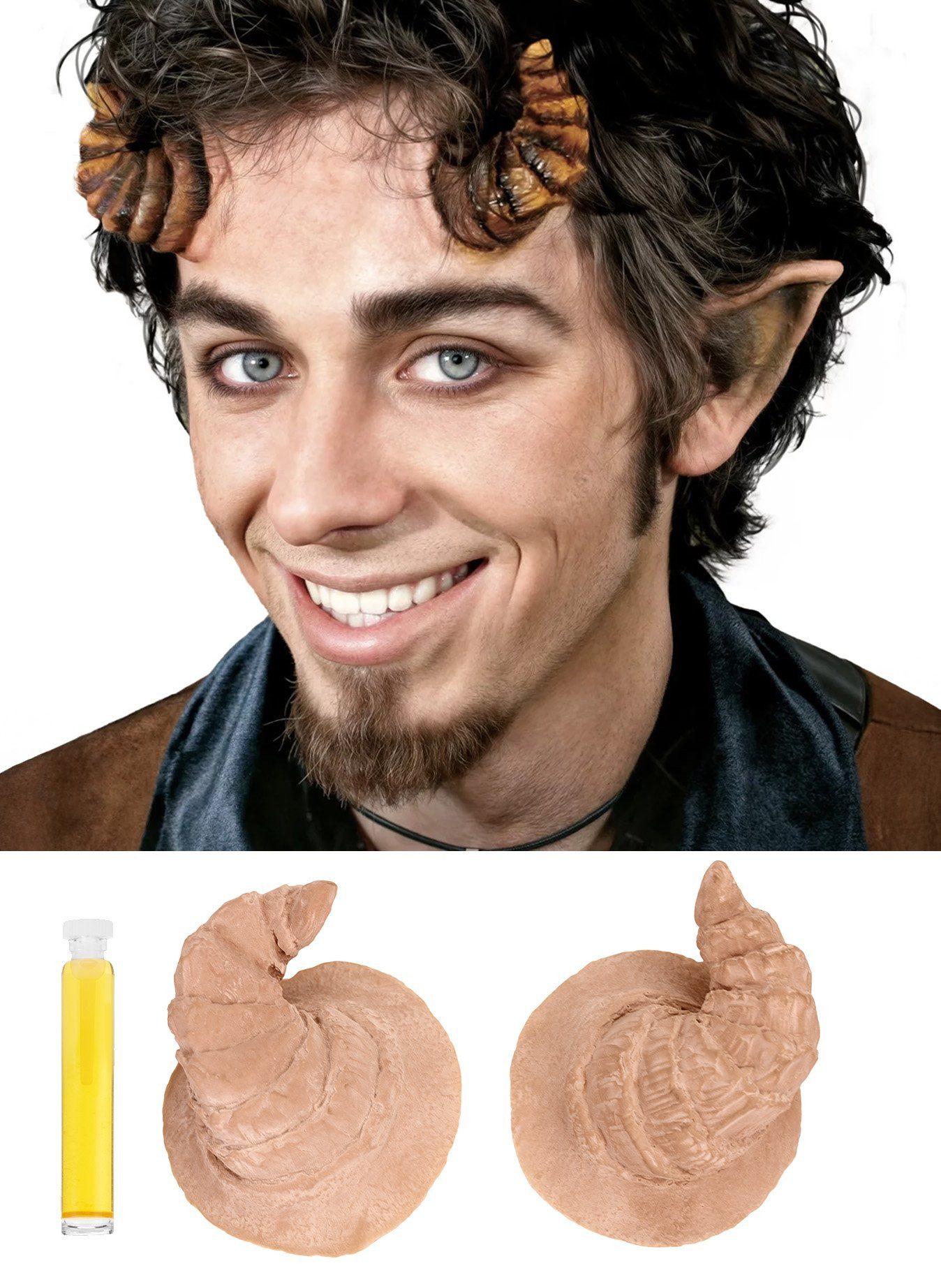 Kostüm Satyr Latexhörner