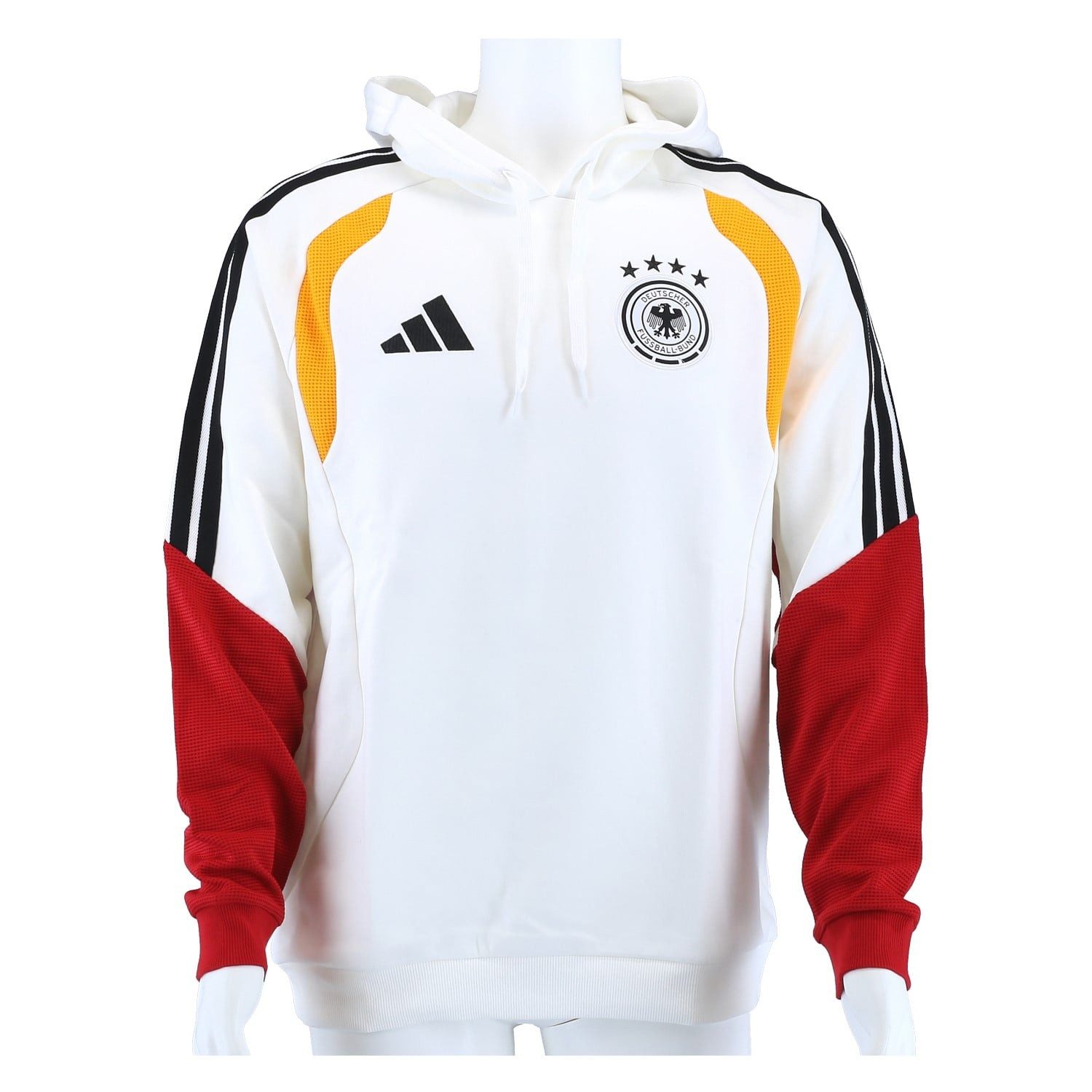 adidas Performance Kapuzenpullover Deutschland 26 Tiro Sweat Hoodie (Baumwolle) weiss Herren