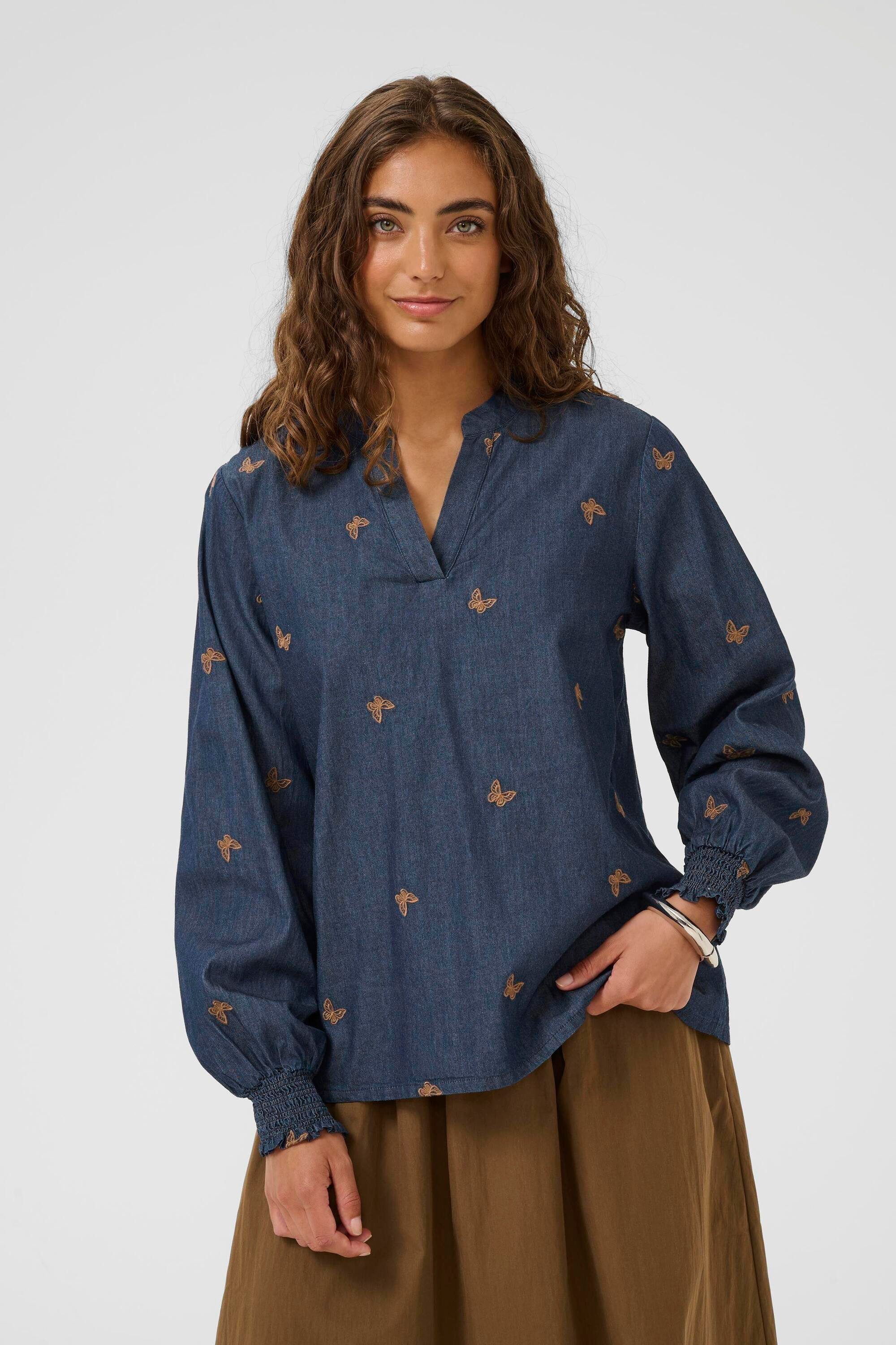 Culture Langarmbluse Langarm-Bluse CUfilipa günstig online kaufen