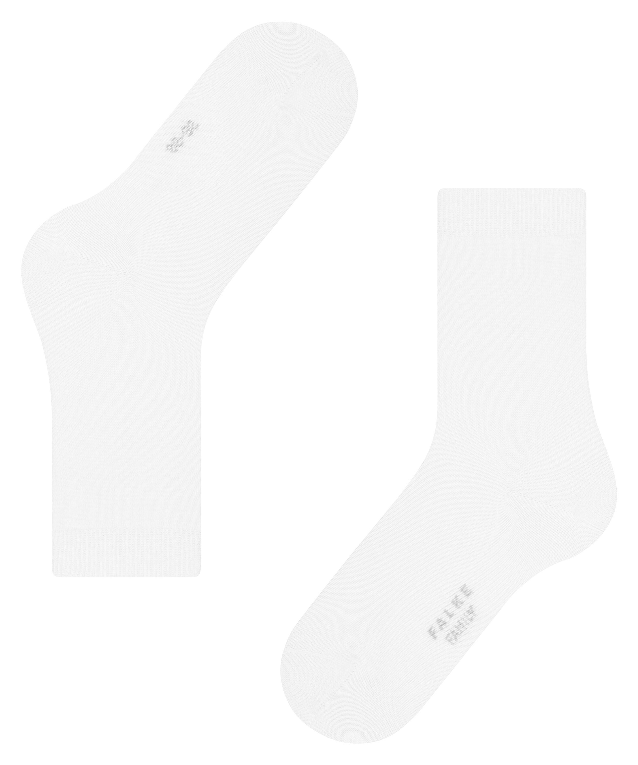 (2009) Family FALKE white Socken (1-Paar)