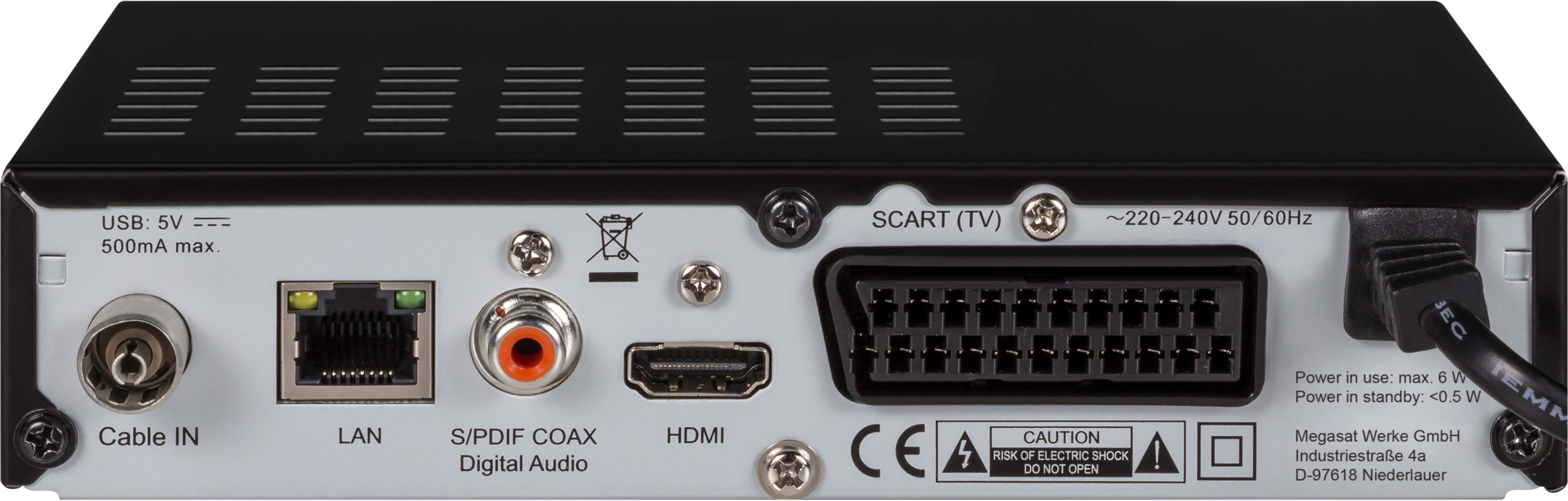 Megasat C Kabel-Receiver V2 200 HD