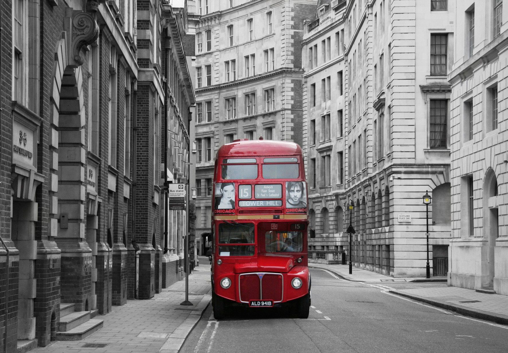 Papermoon Fototapete London, glatt