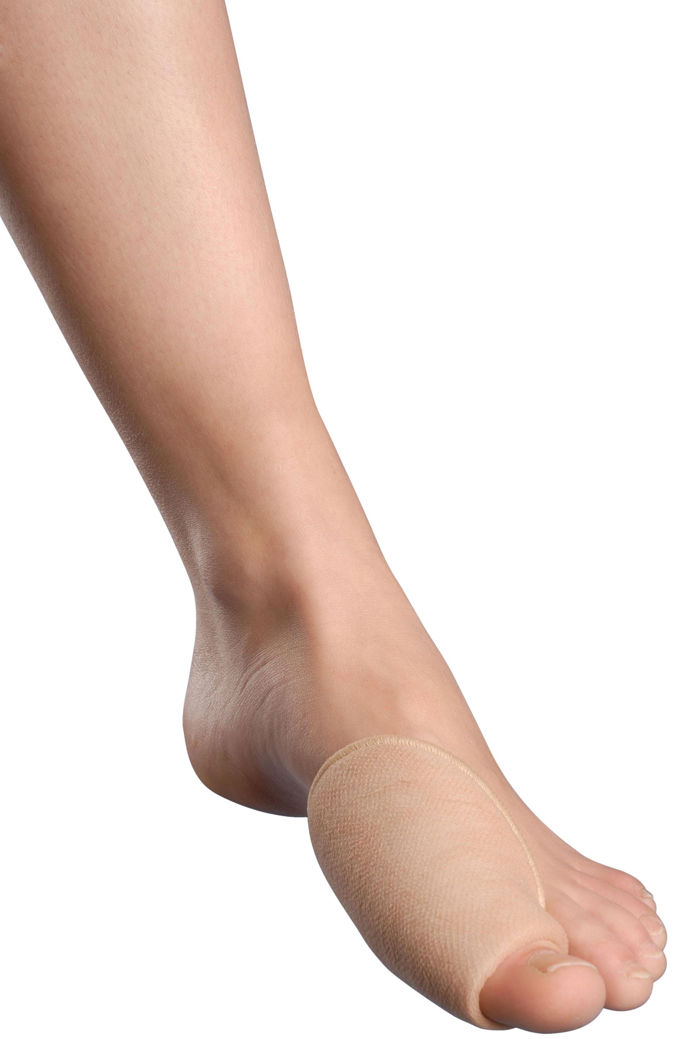 Fußgut Überbeinschutz Hallux Polster Supersoft, schützt den Hallux, Set 4-tlg., Druckentlastung, sicherer Halt im Schuh, waschbar